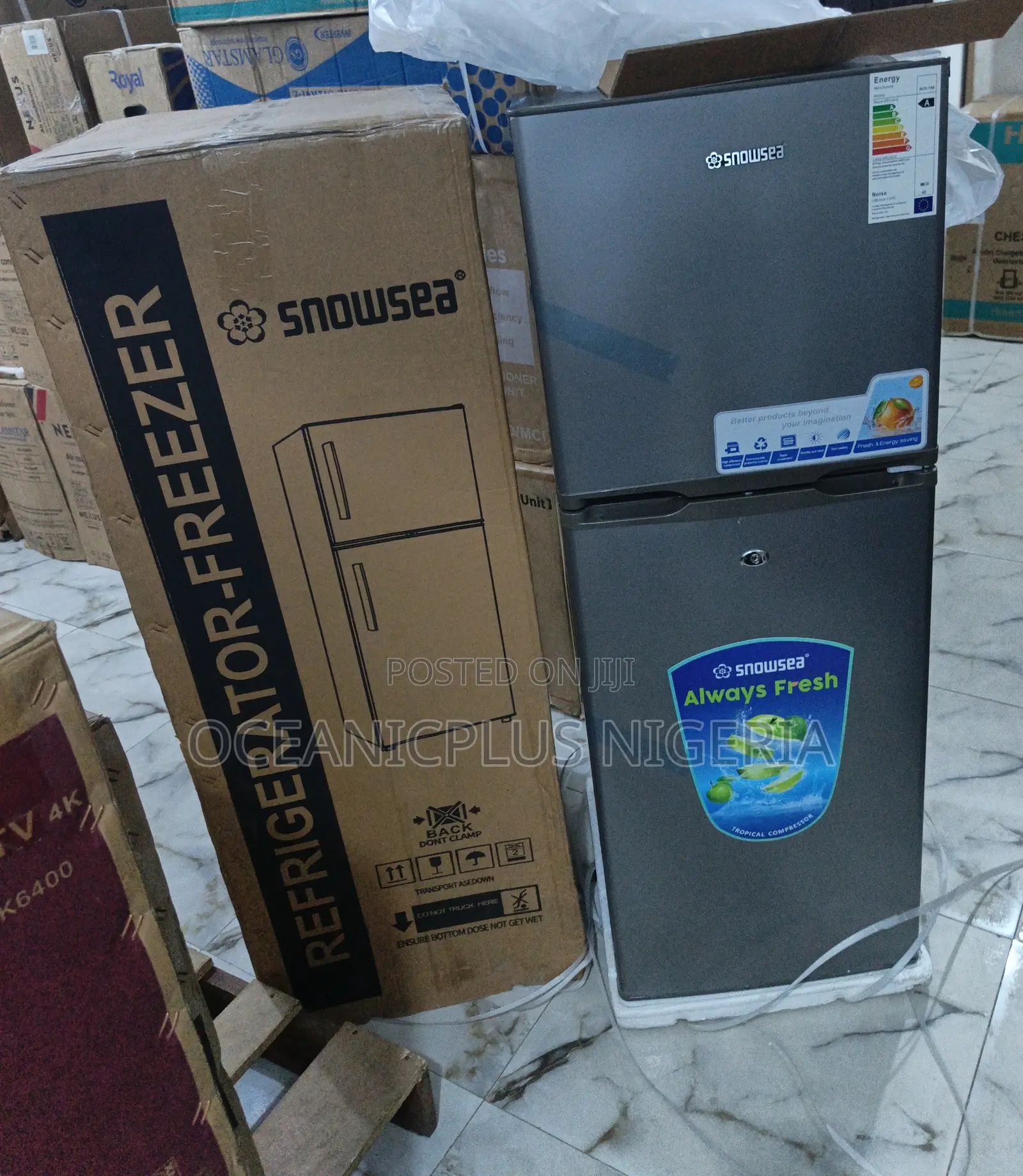 Refreshing Snowsea 150liter Double Door Refrigerator (Bcd 198)