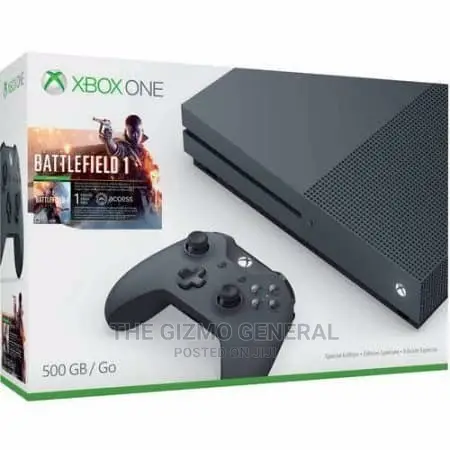 Xbox One S Battlefield 1 Special Edition Bundle Grey 500GB