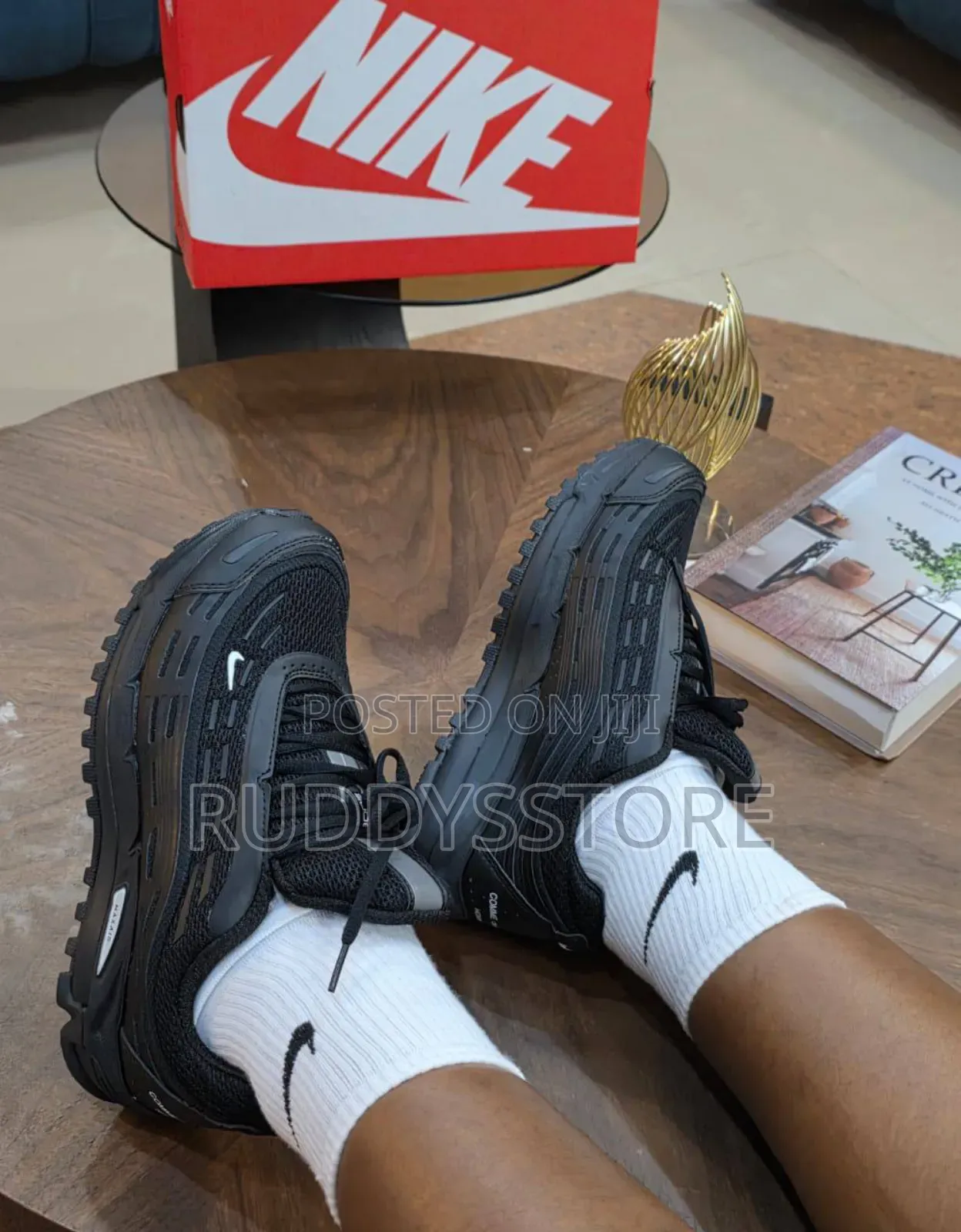 Nike Air Max 97 Og | Triple Black White Lifestyle Sneakers