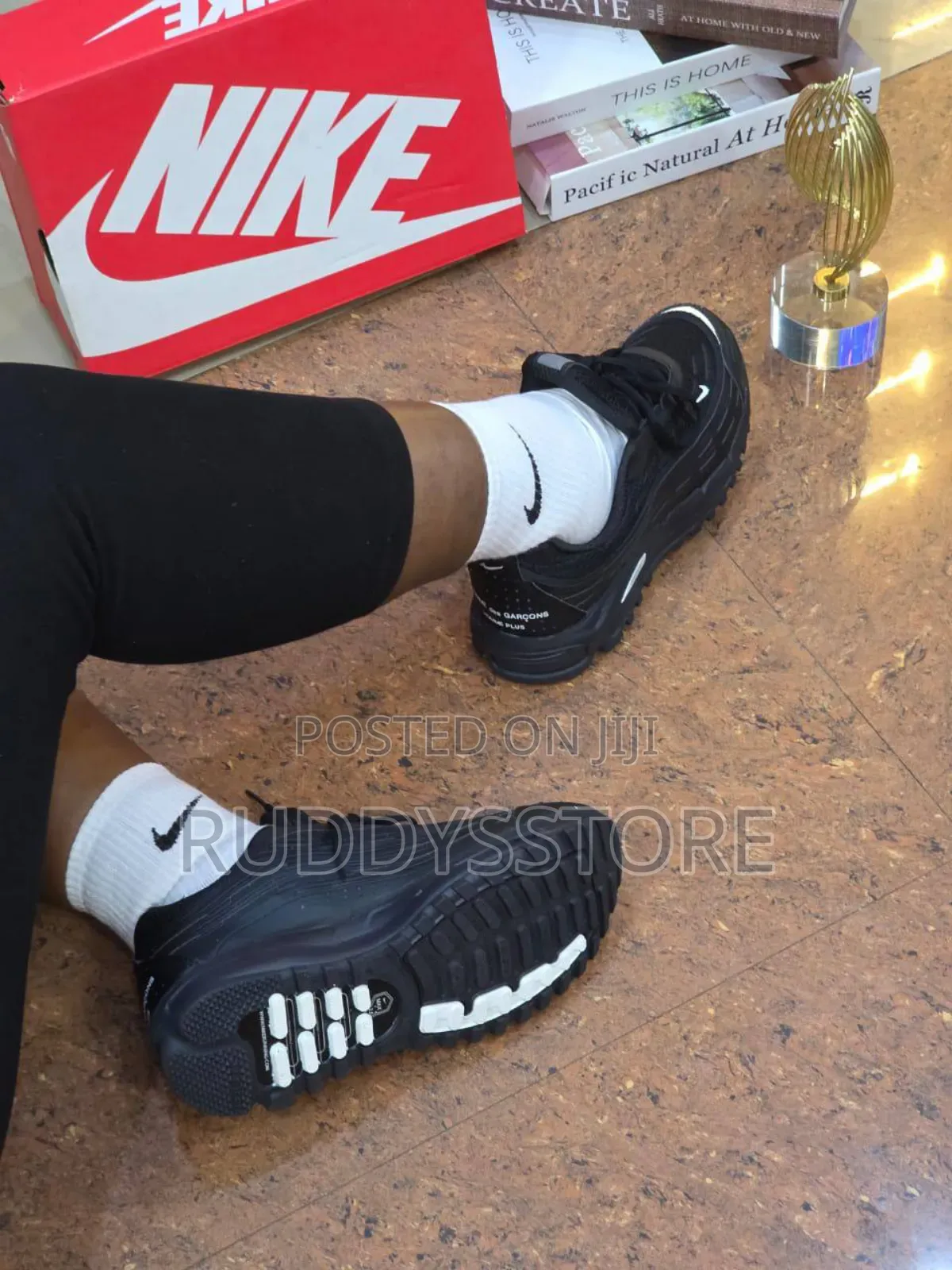 Nike Air Max 97 Og | Triple Black White Lifestyle Sneakers