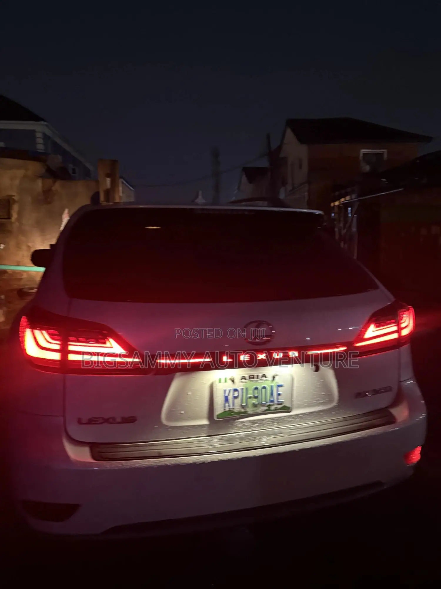 Lexus Rx 350 Led Backlights / Backlamp / Rearlight