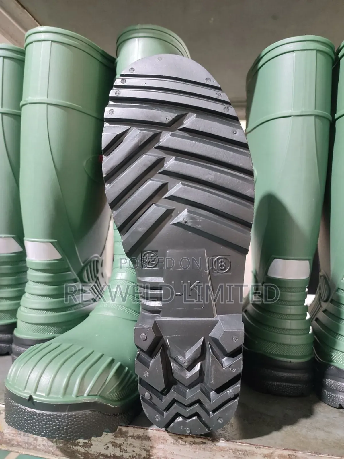 Trucker Safety Rain Boot