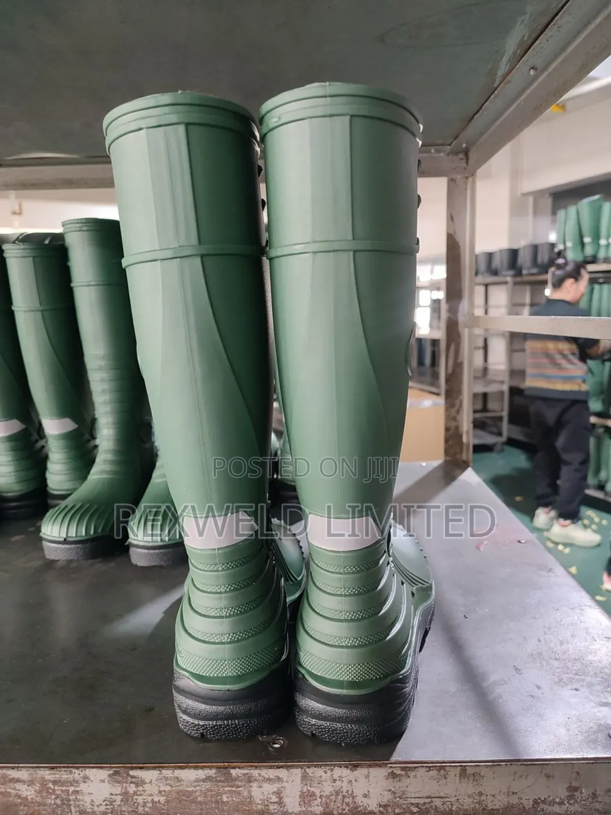 Trucker Safety Rain Boot