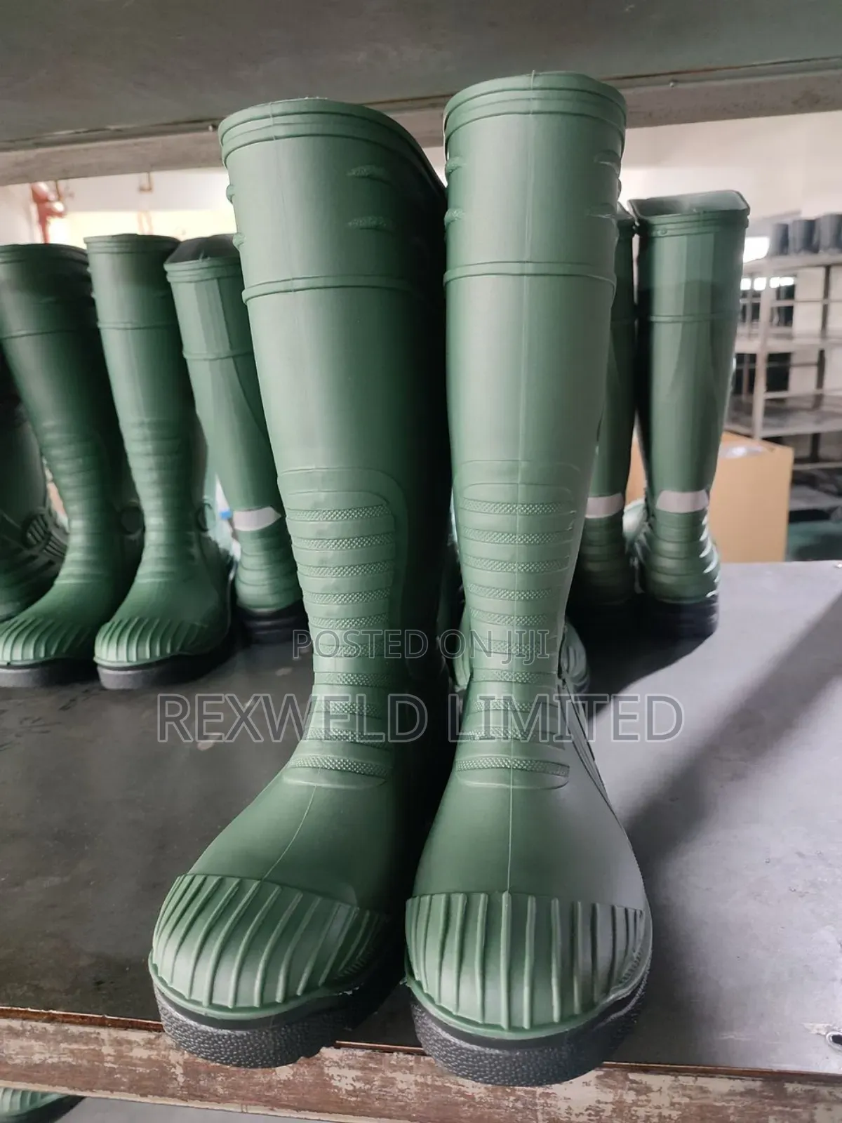 Trucker Safety Rain Boot