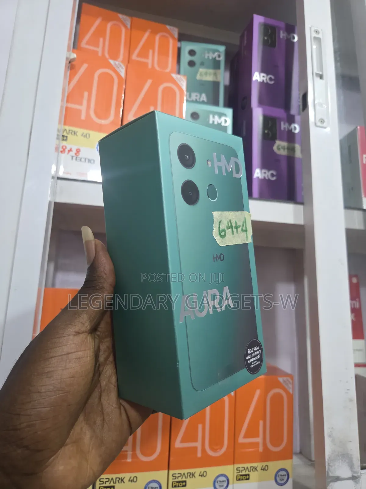 New HMD Aura 64 GB Black