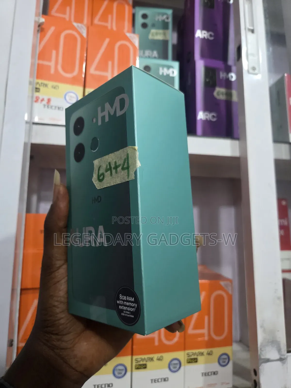 New HMD Aura 64 GB Black
