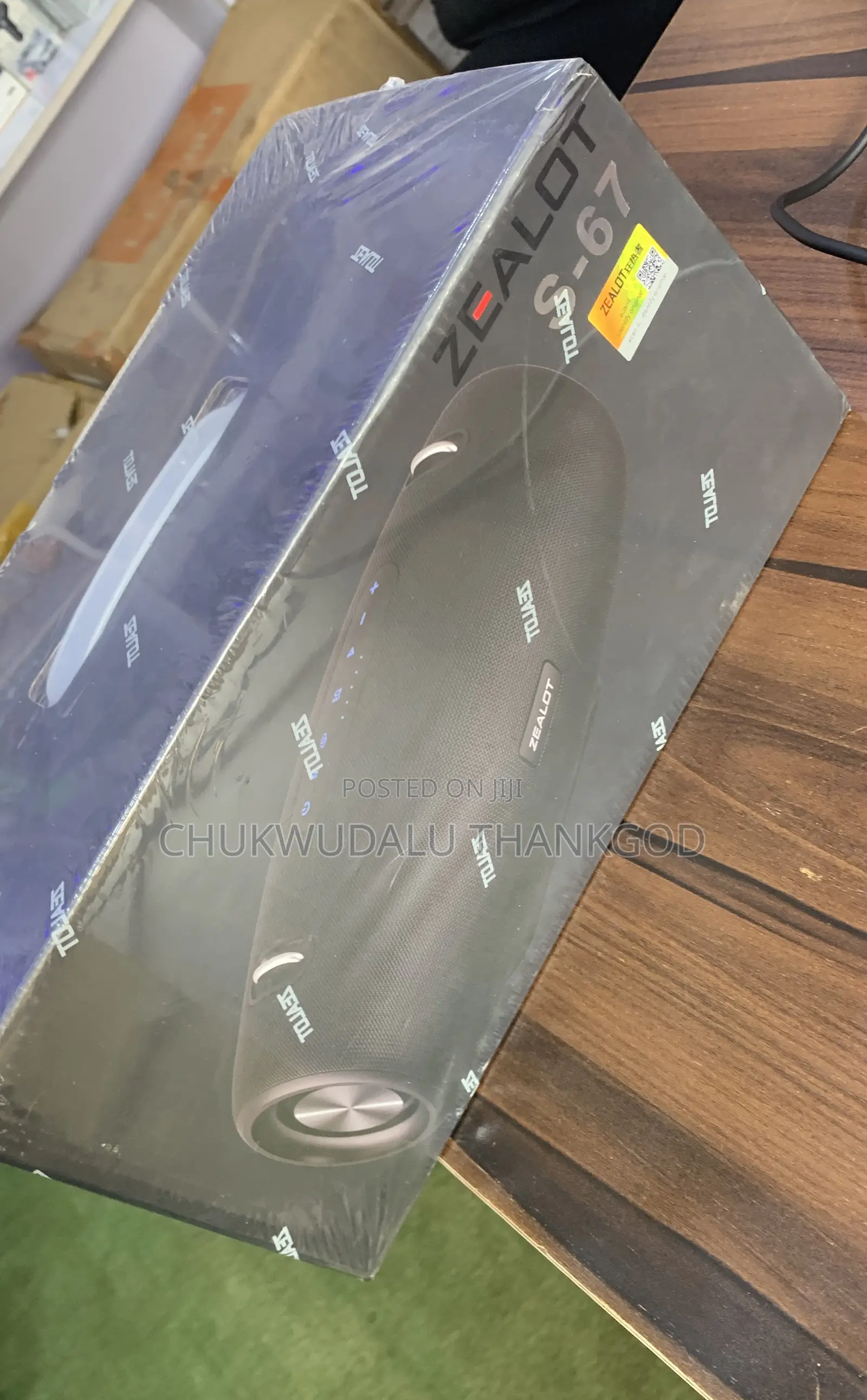 S67 Wireless Bluetooth Zealot Speaker