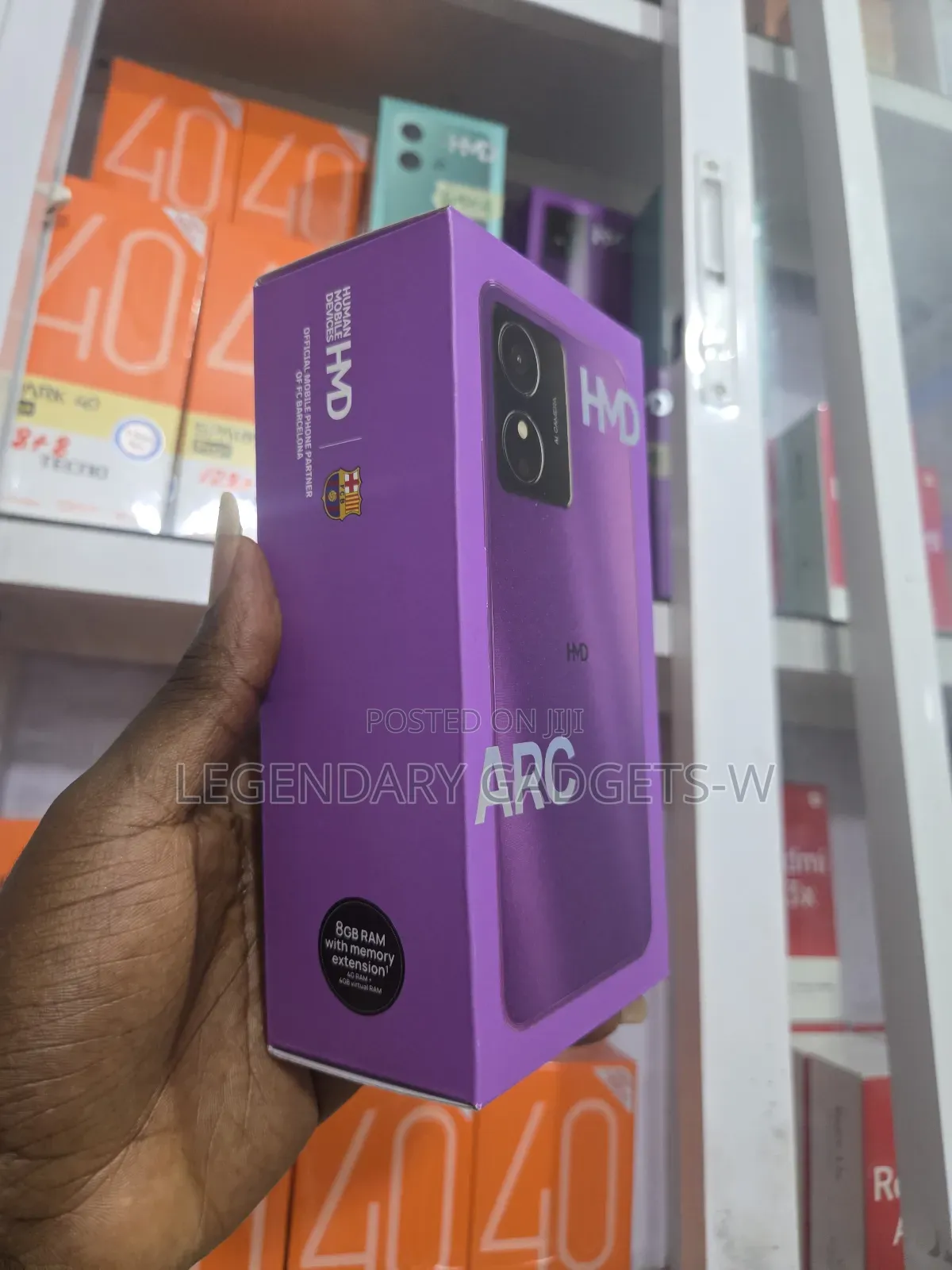 New HMD Aura 64 GB Black