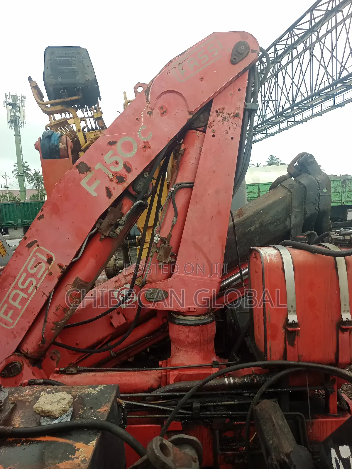 66 Ton Hiab Crane With 3 Steps. (Foreign Used)