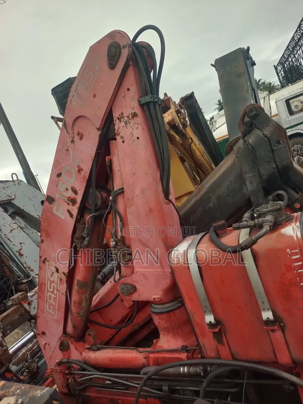 66 Ton Hiab Crane With 3 Steps. (Foreign Used)