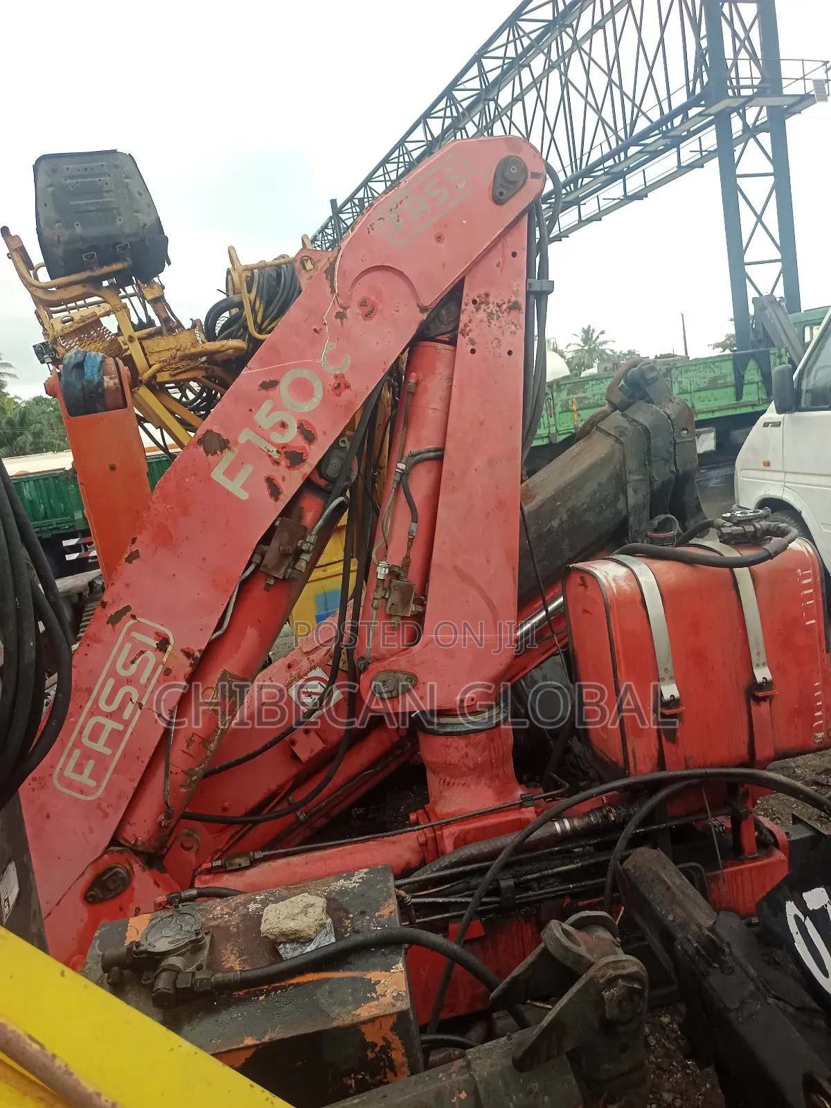 66 Ton Hiab Crane With 3 Steps. (Foreign Used)
