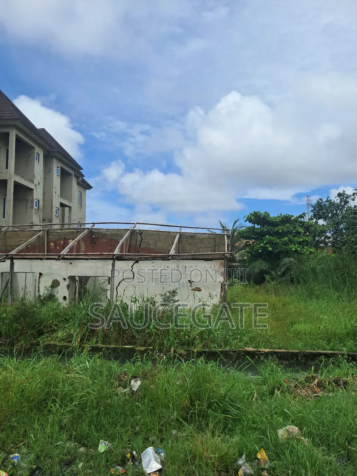 Half Plot for Sale From a Full Plot at Ijegun Satellite