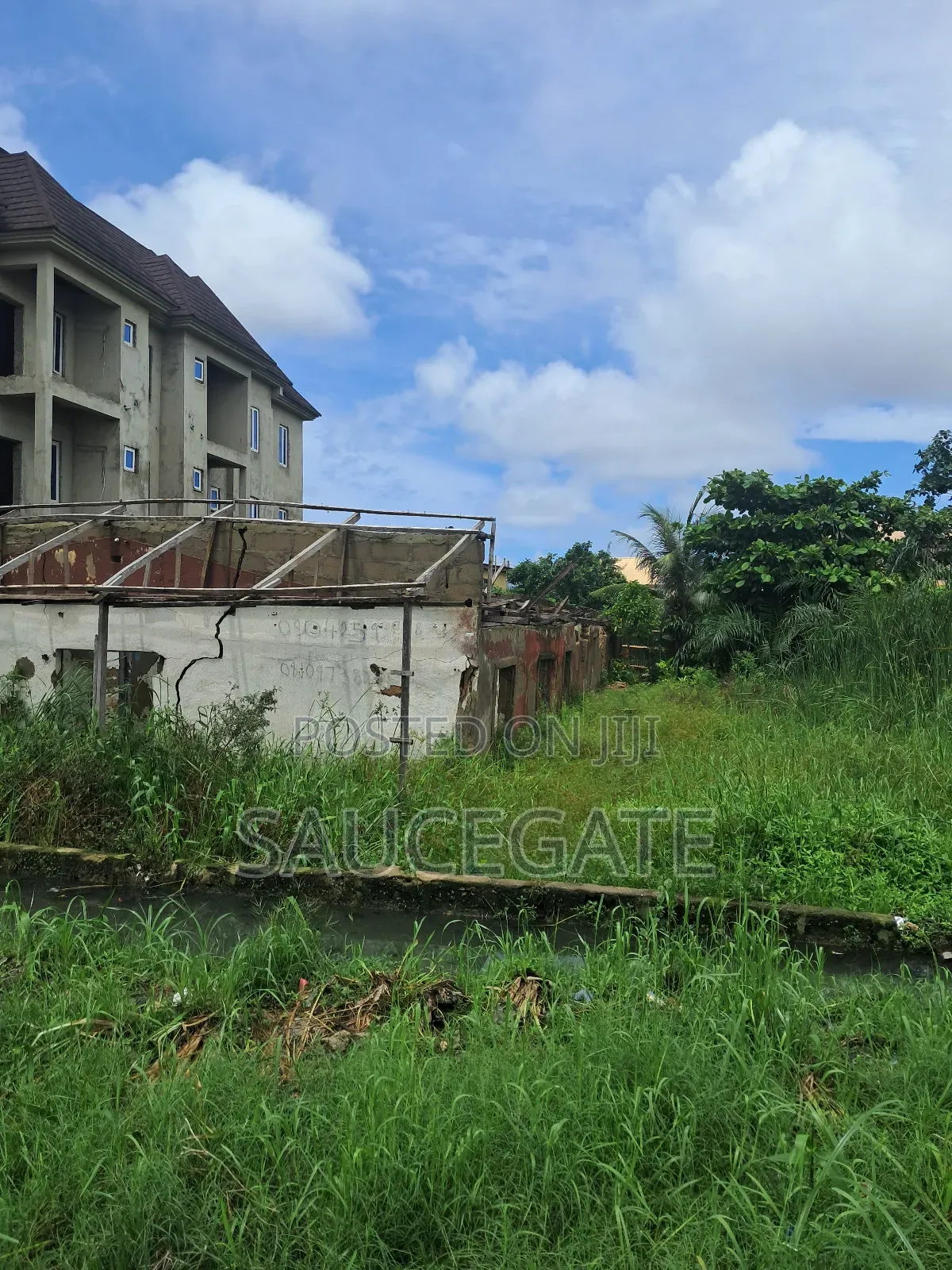 Half Plot for Sale From a Full Plot at Ijegun Satellite