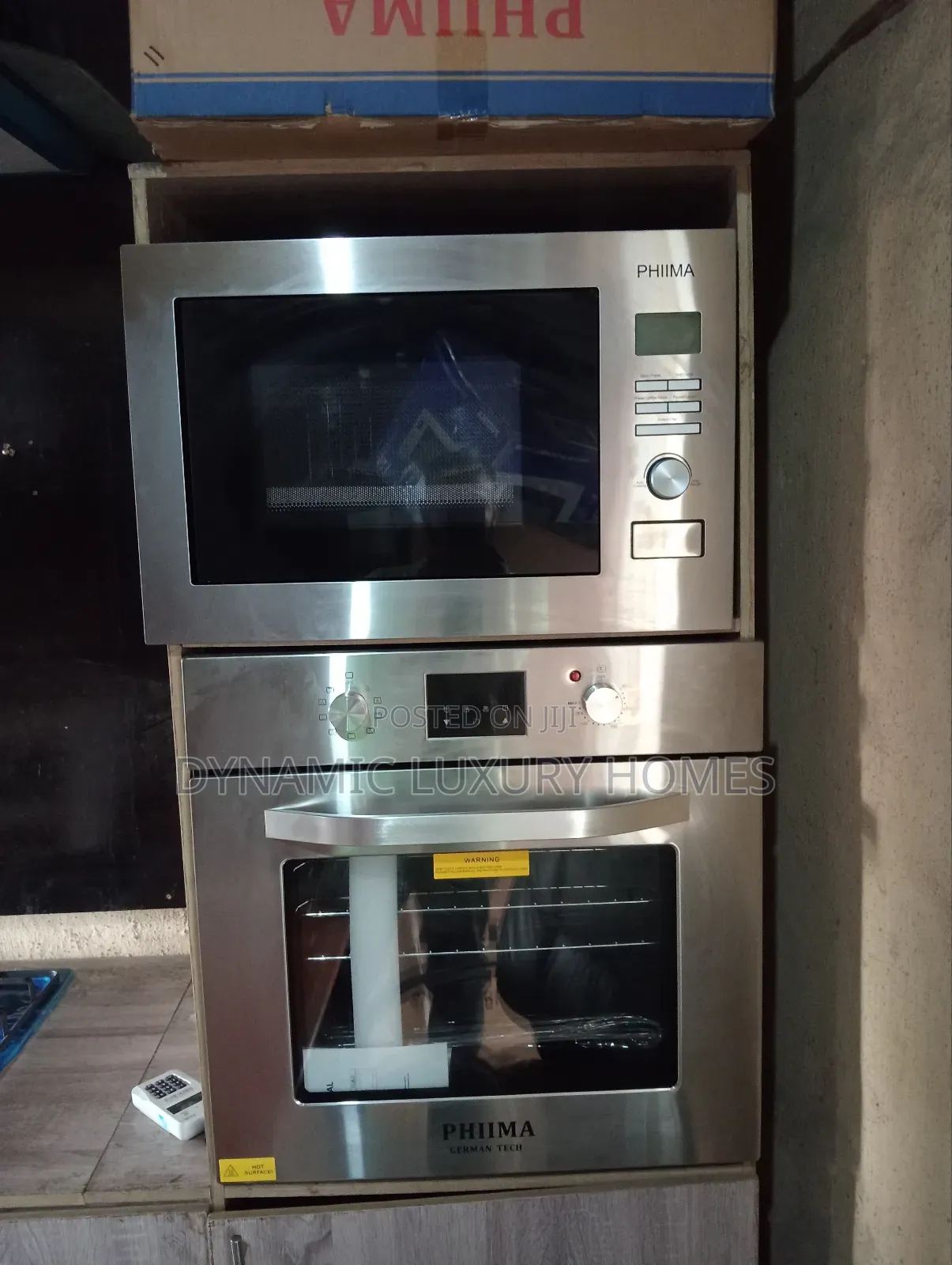 Original Phima 60cm in Built Microwave Grill and Oven