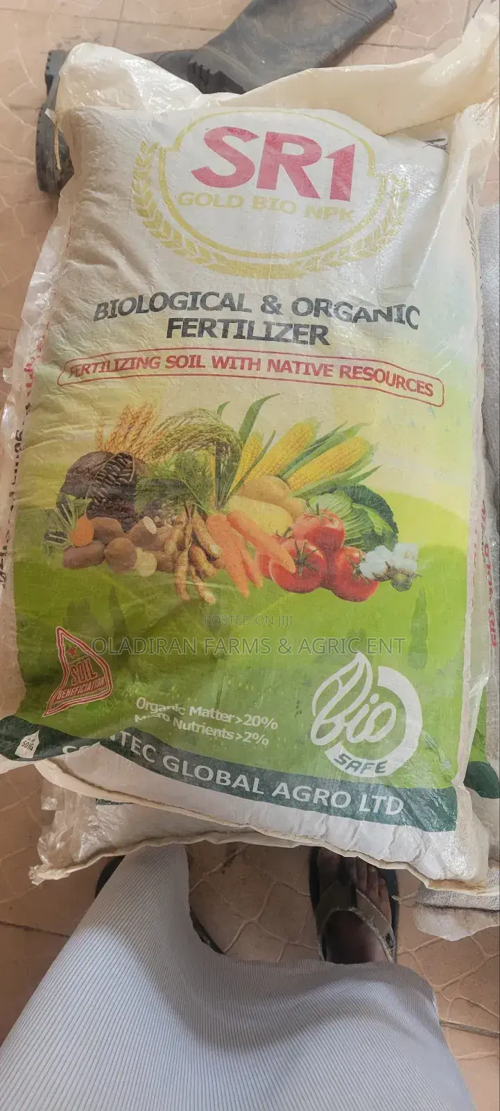 Sri Gold Bio NPK 12:11:12 Organic Fertilizer