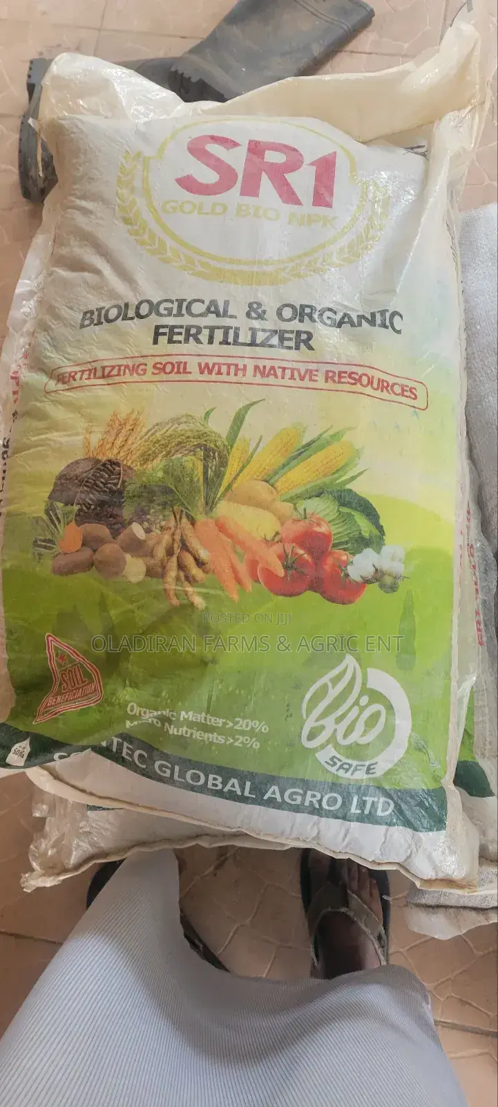 Sri Gold Bio NPK 12:11:12 Organic Fertilizer
