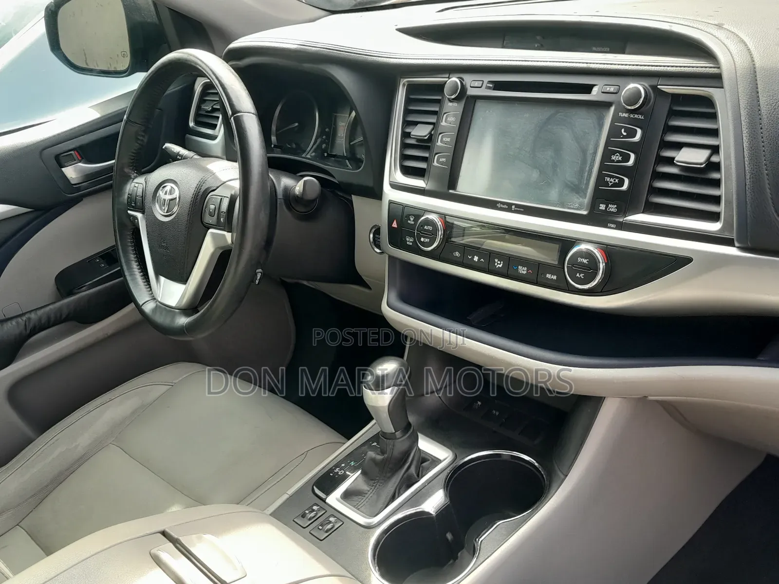Toyota Highlander XLE 4dr SUV (3.5L 6cyl 6A) 2015 Black