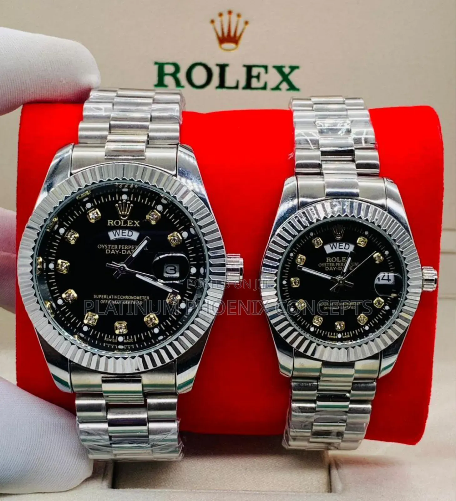 He/She Couple Rolex Wristwatch