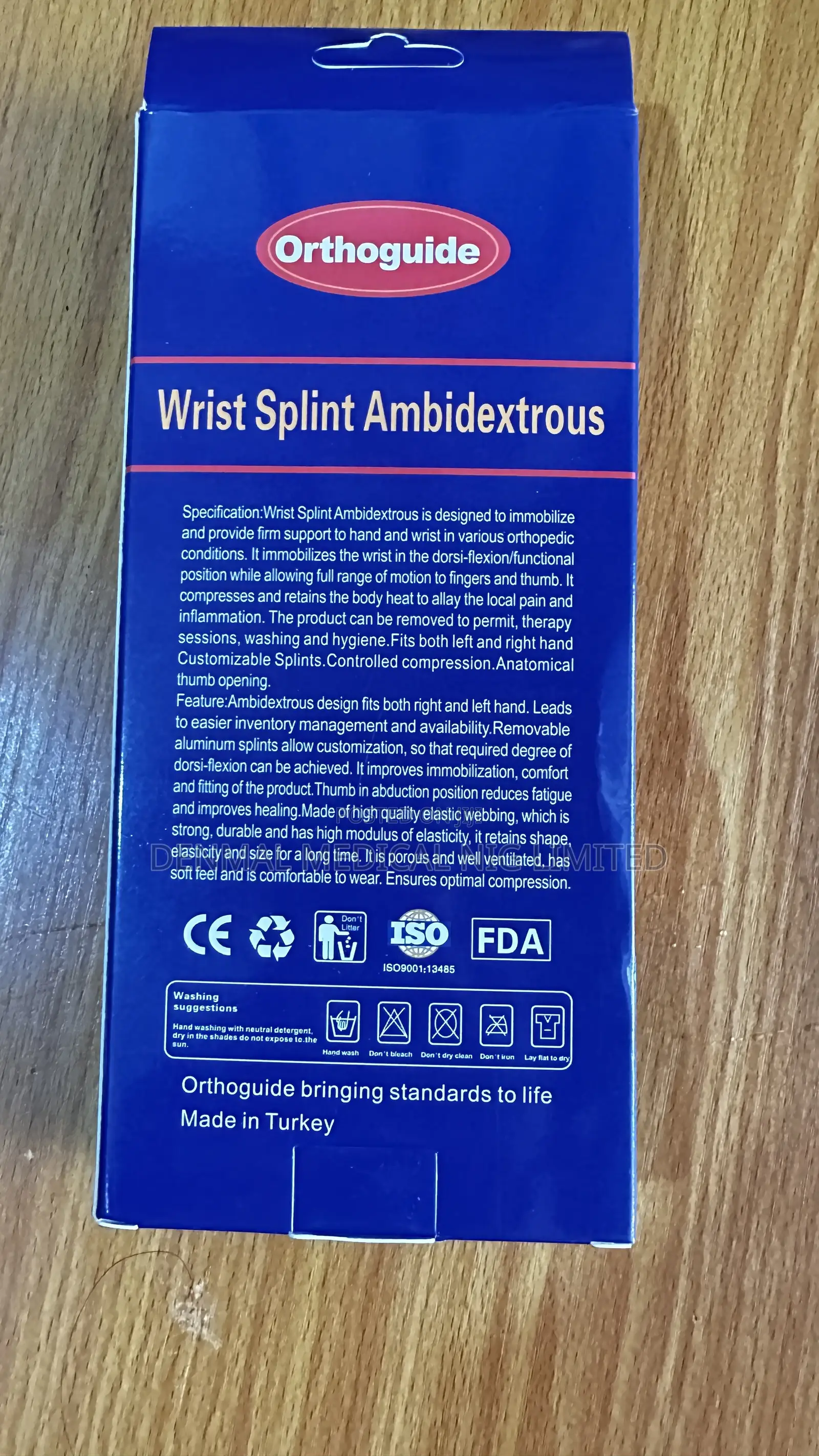 Wrist Splint Ambidextrous