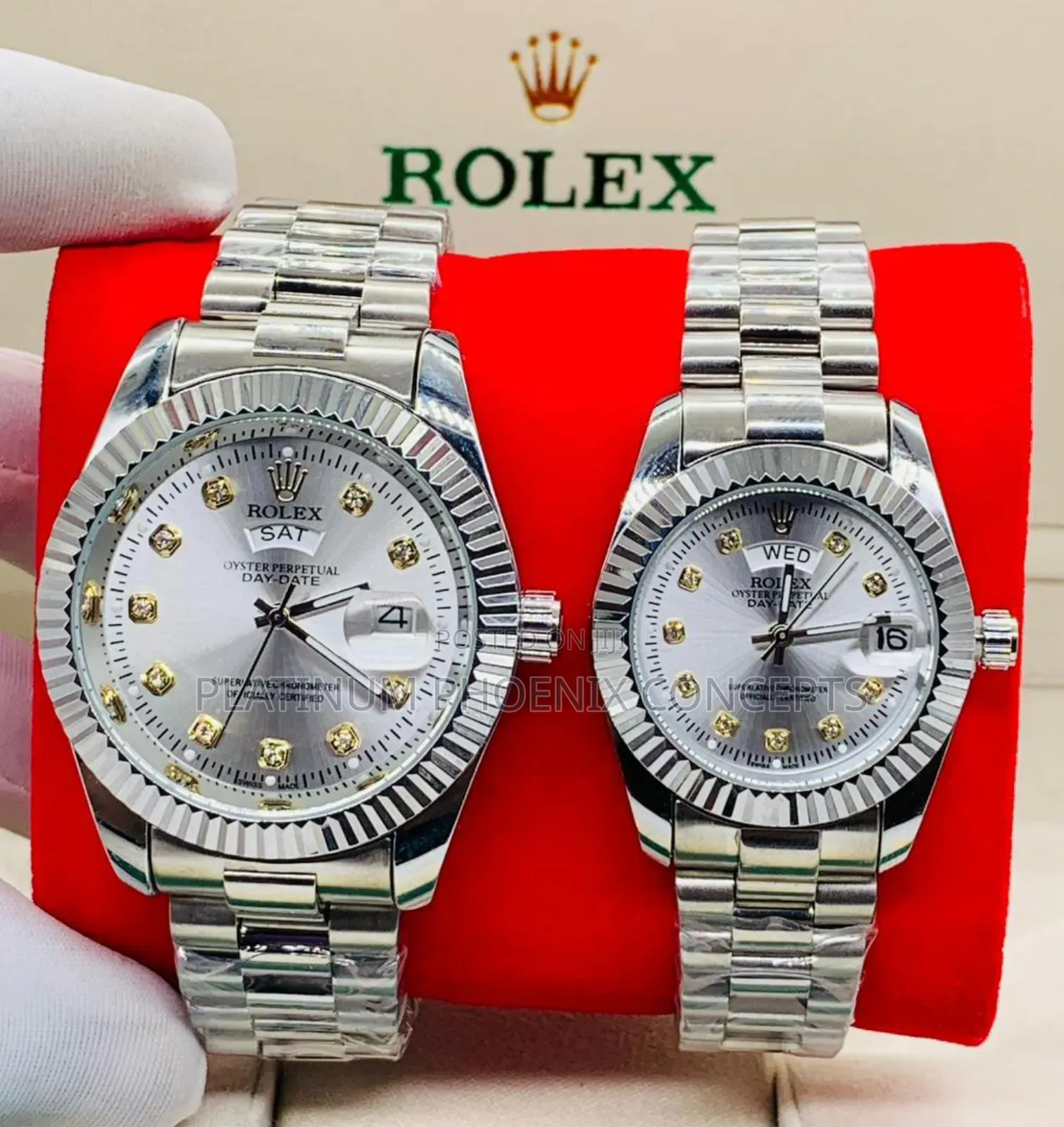He/She Couple Rolex Wristwatch