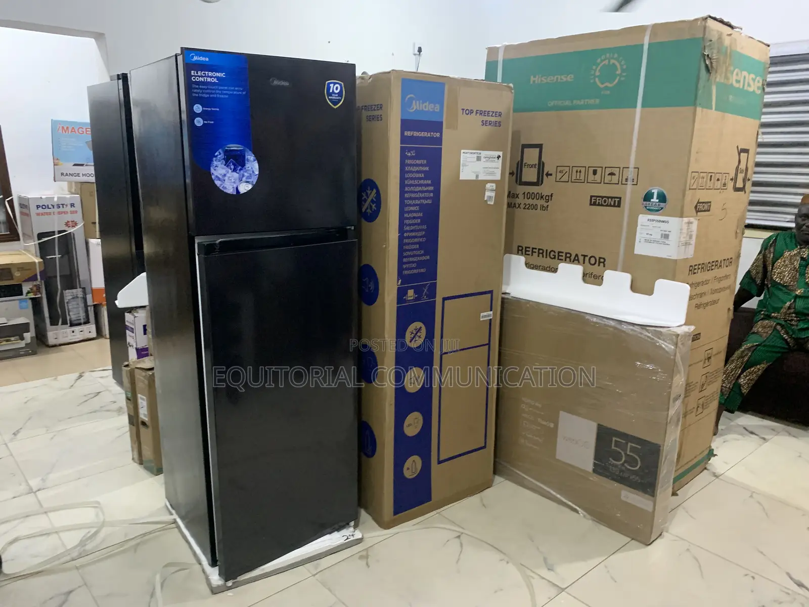 Midea Double Door Refrigerator – Space Performance