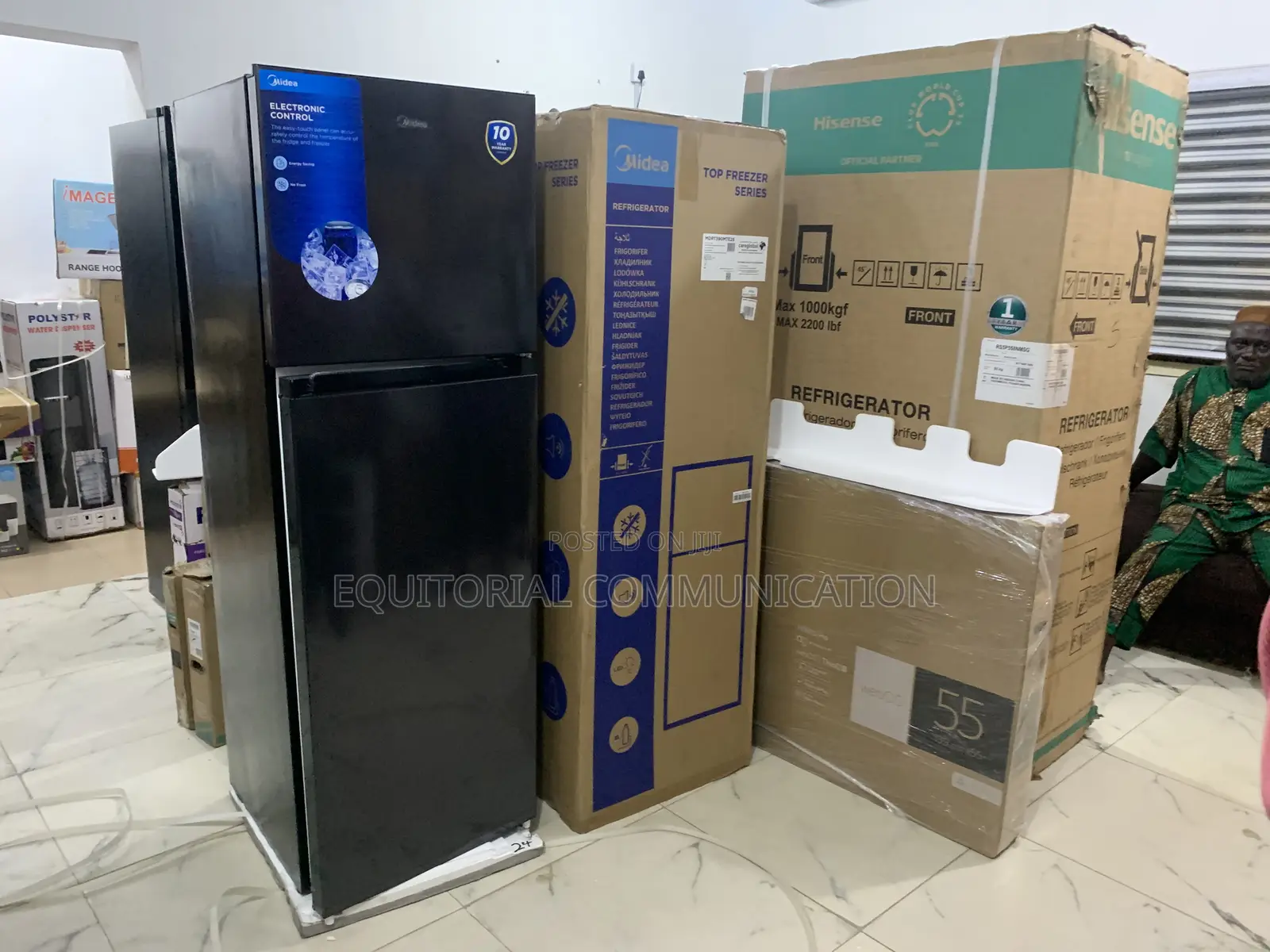 Midea Double Door Refrigerator – Space Performance