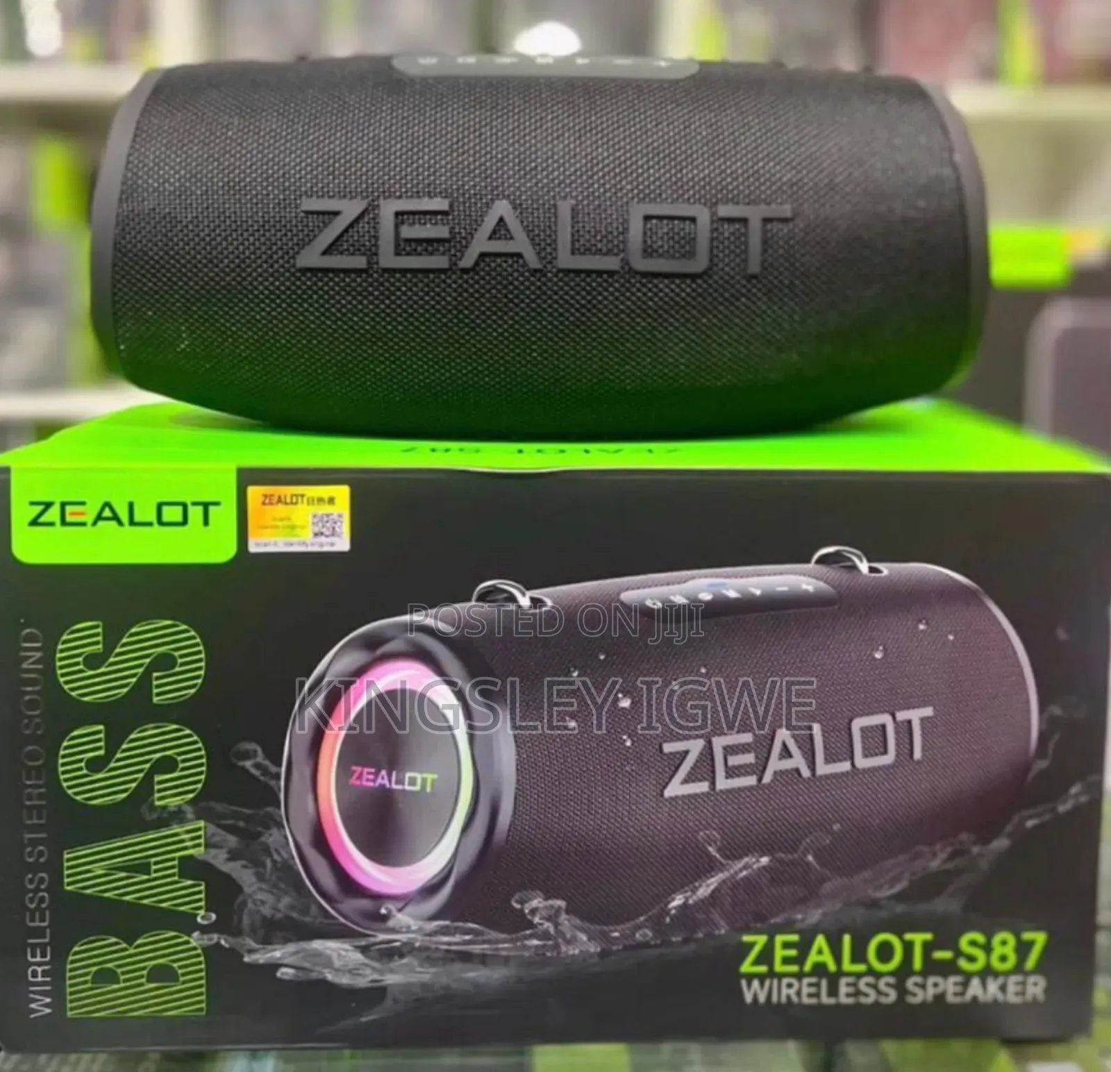 Zealot-S87 Wireless Speaker.