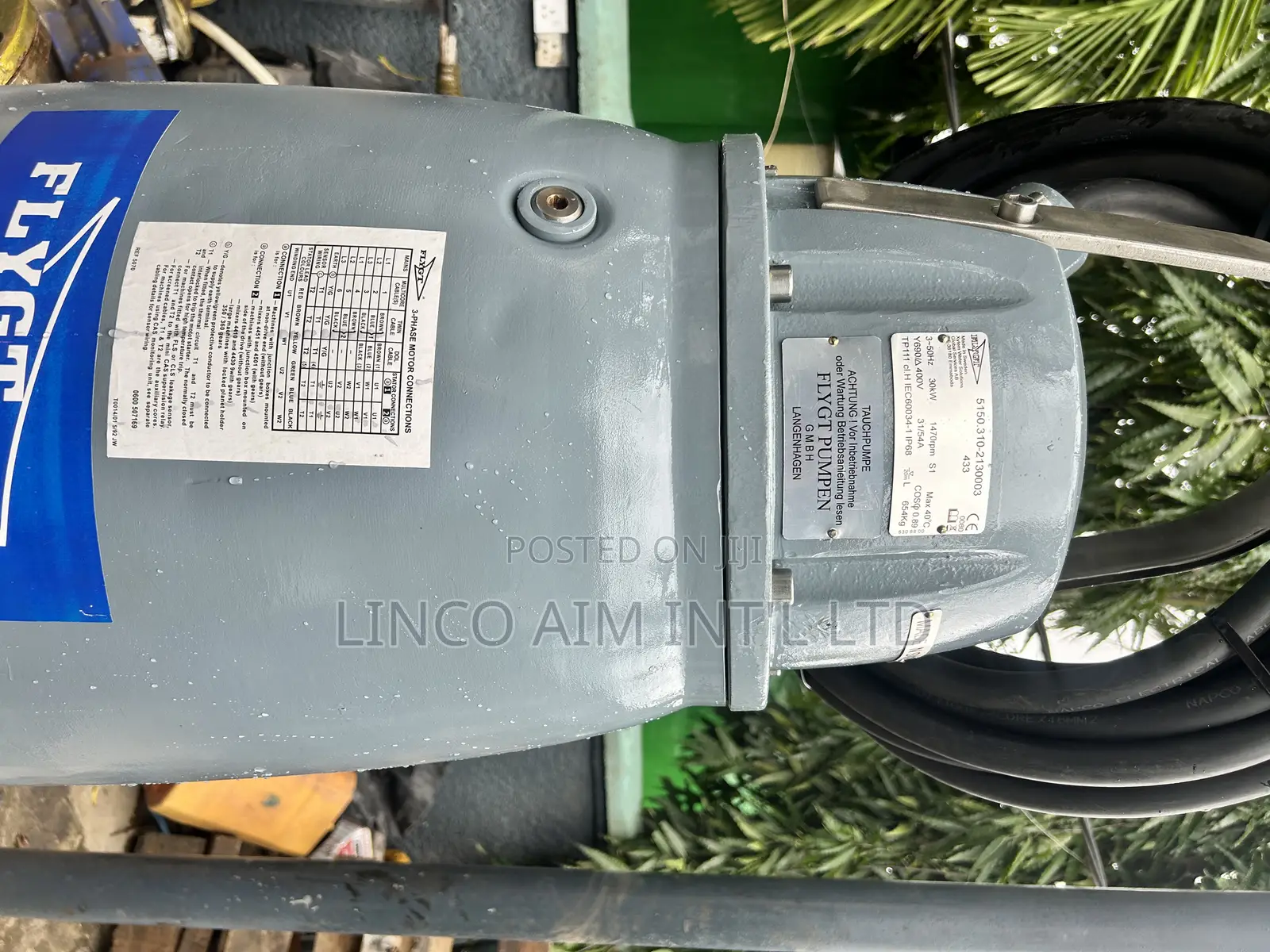 30kw/5150.300 Flygt Sewage Submersible Pump