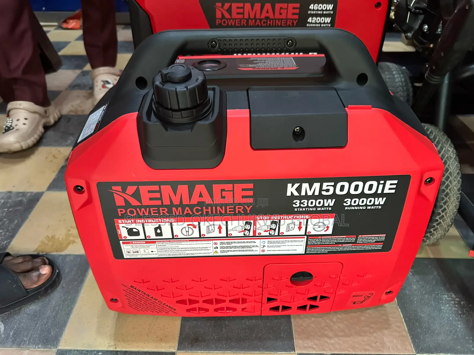 3kva Silent Inverter Kemage Generator With Low Fuel Consumption