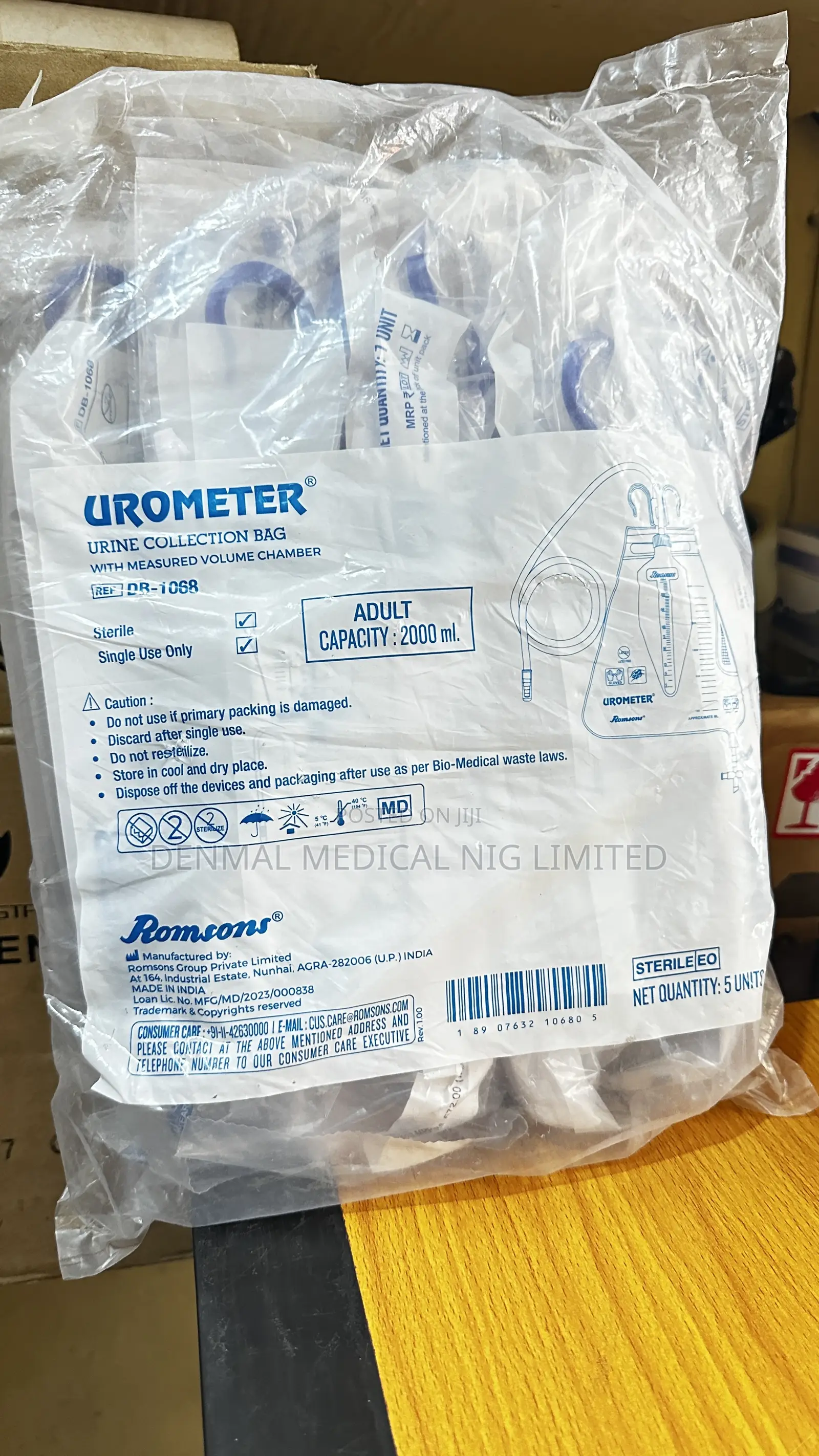 Urometer Urine Collection Gag