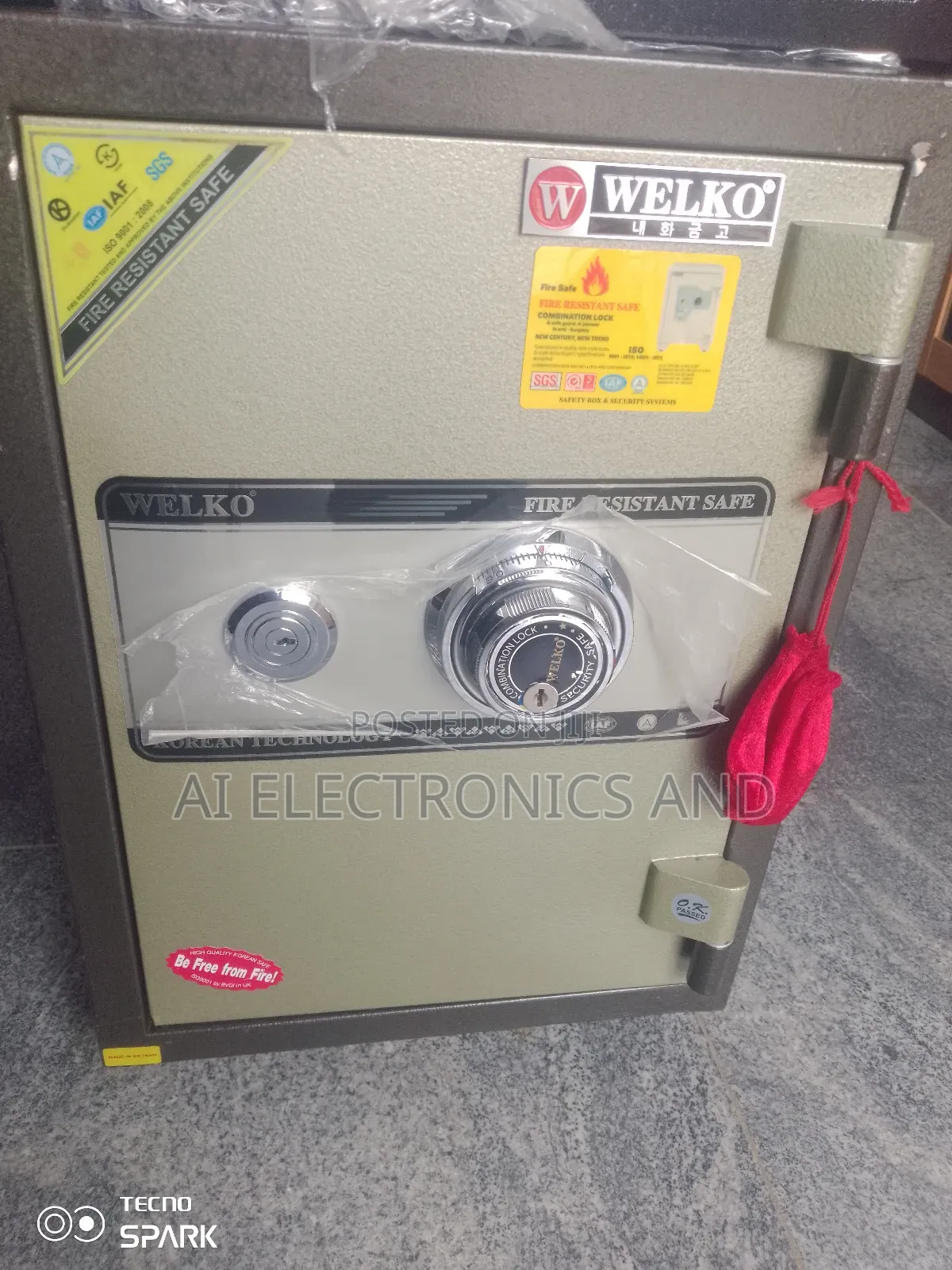 Welko Fire Resistance Safe