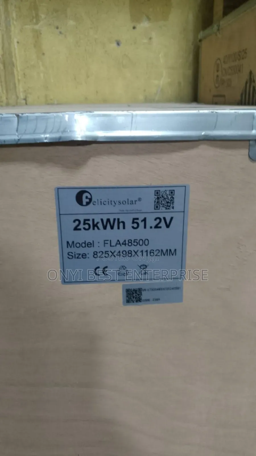 Felicity Lithium Ion Battery 25kwh-51.2volys