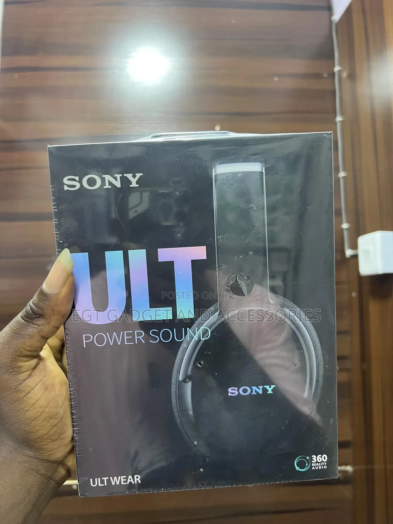 The Sony Ult Wear Wireless Noise Cancelling Headphones.