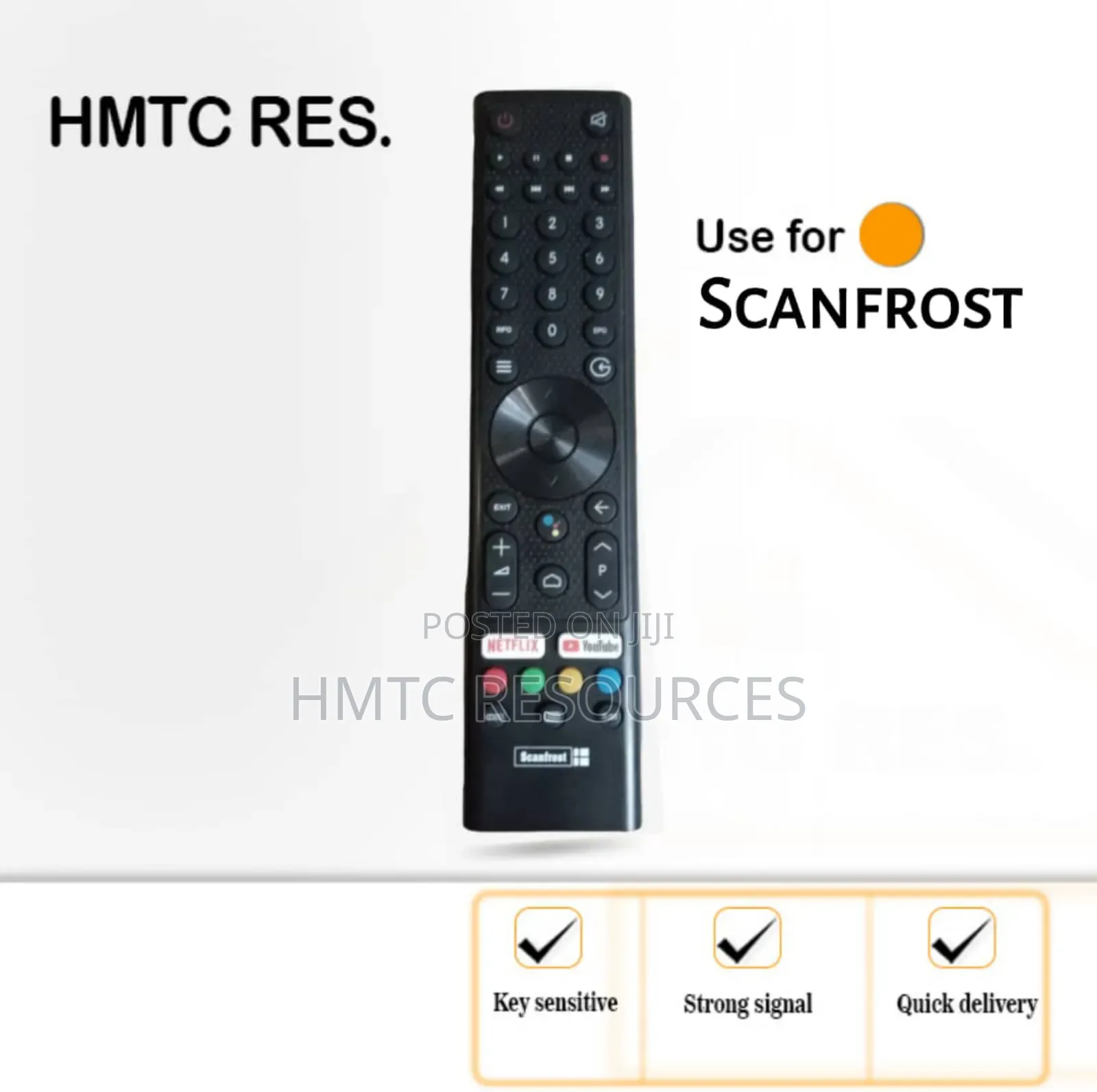 Scanfrost 43" Smart Television Remote Control
