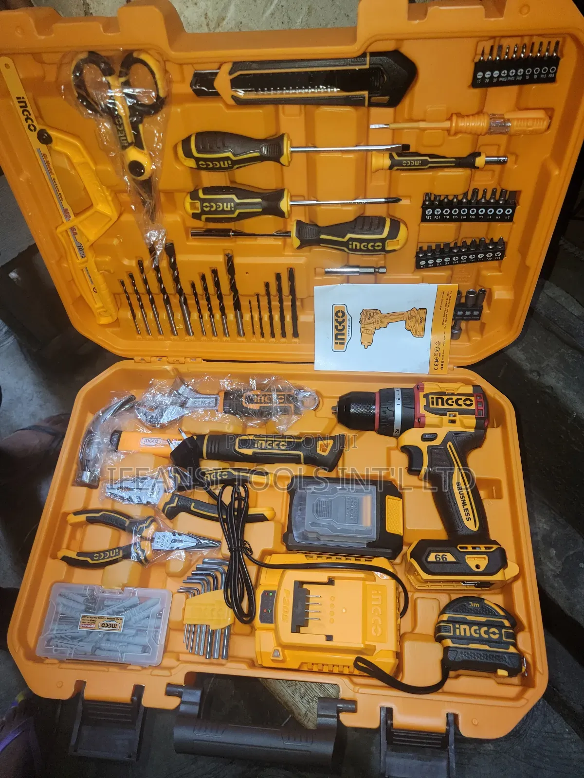 165pcs Tools Set Ingco