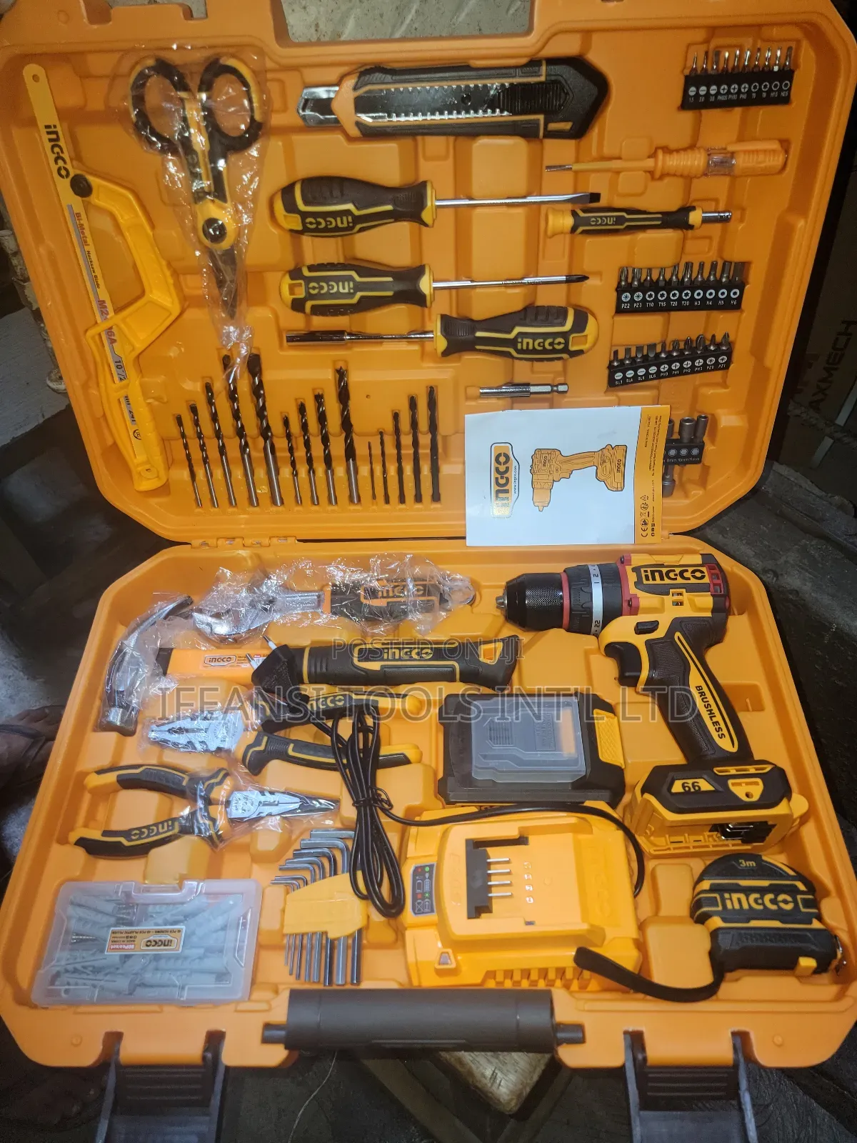 165pcs Tools Set Ingco