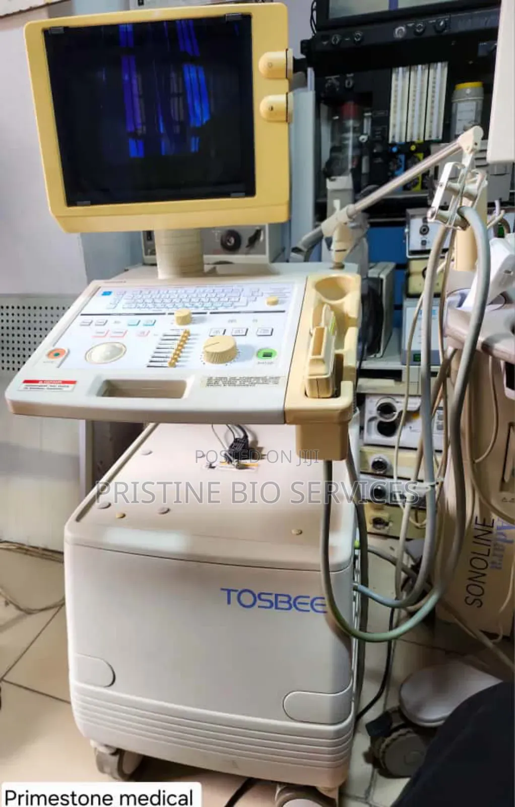 Toshiba Tosbee Ultrasound Machine With Two Probes