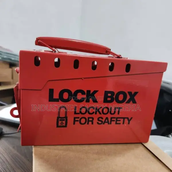 Brady 262-65699 13 Lock Group Lock Box – Red