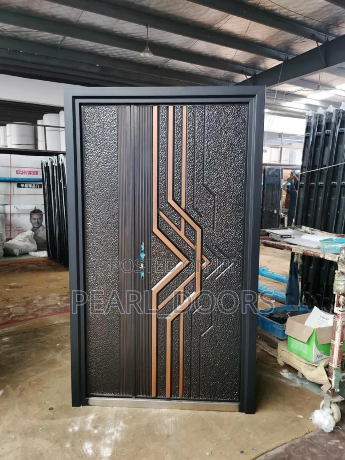 4ft by 7ft German Cast Security Entrance Door