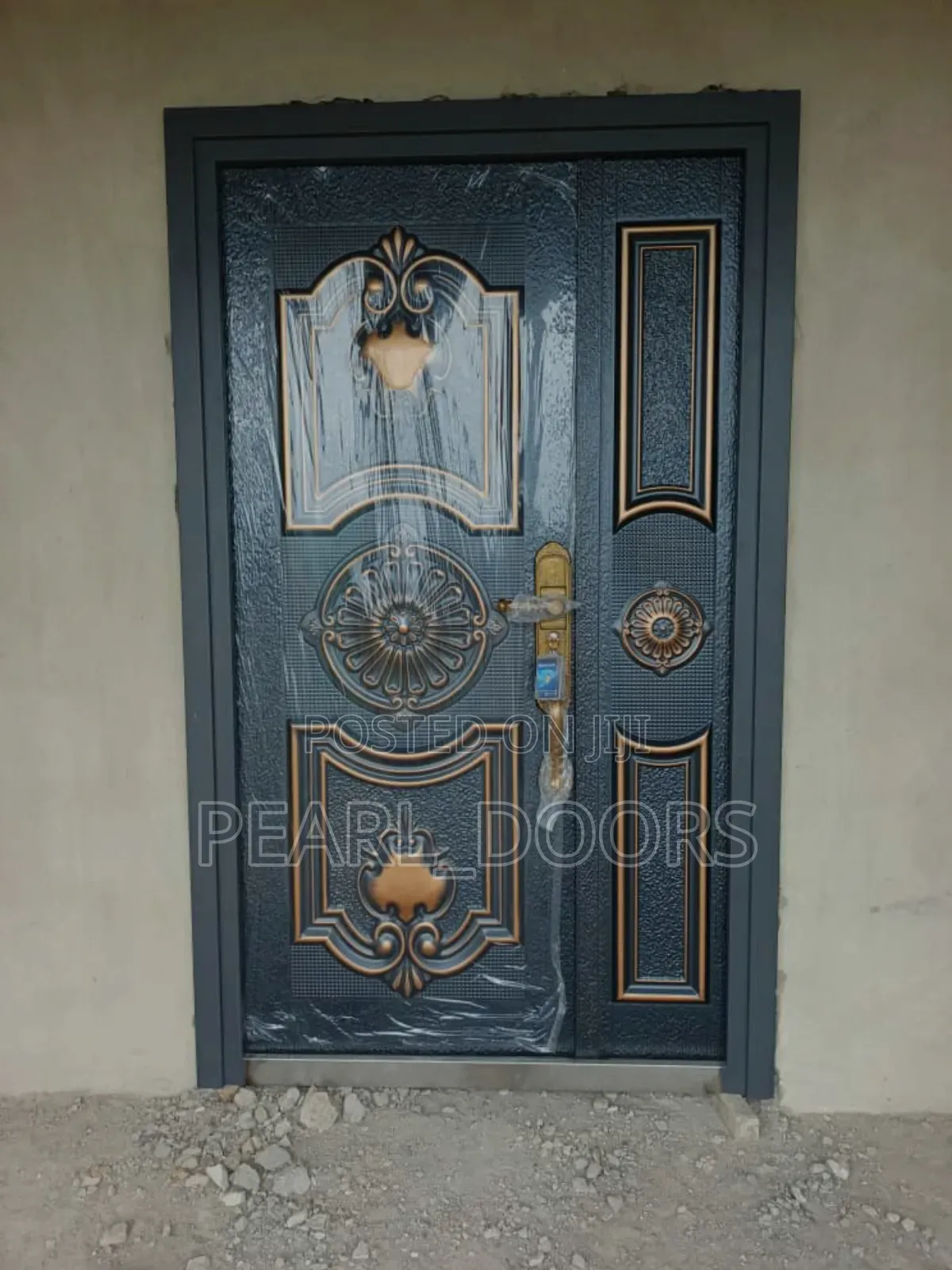 4ft by 7ft German Cast Security Entrance Door