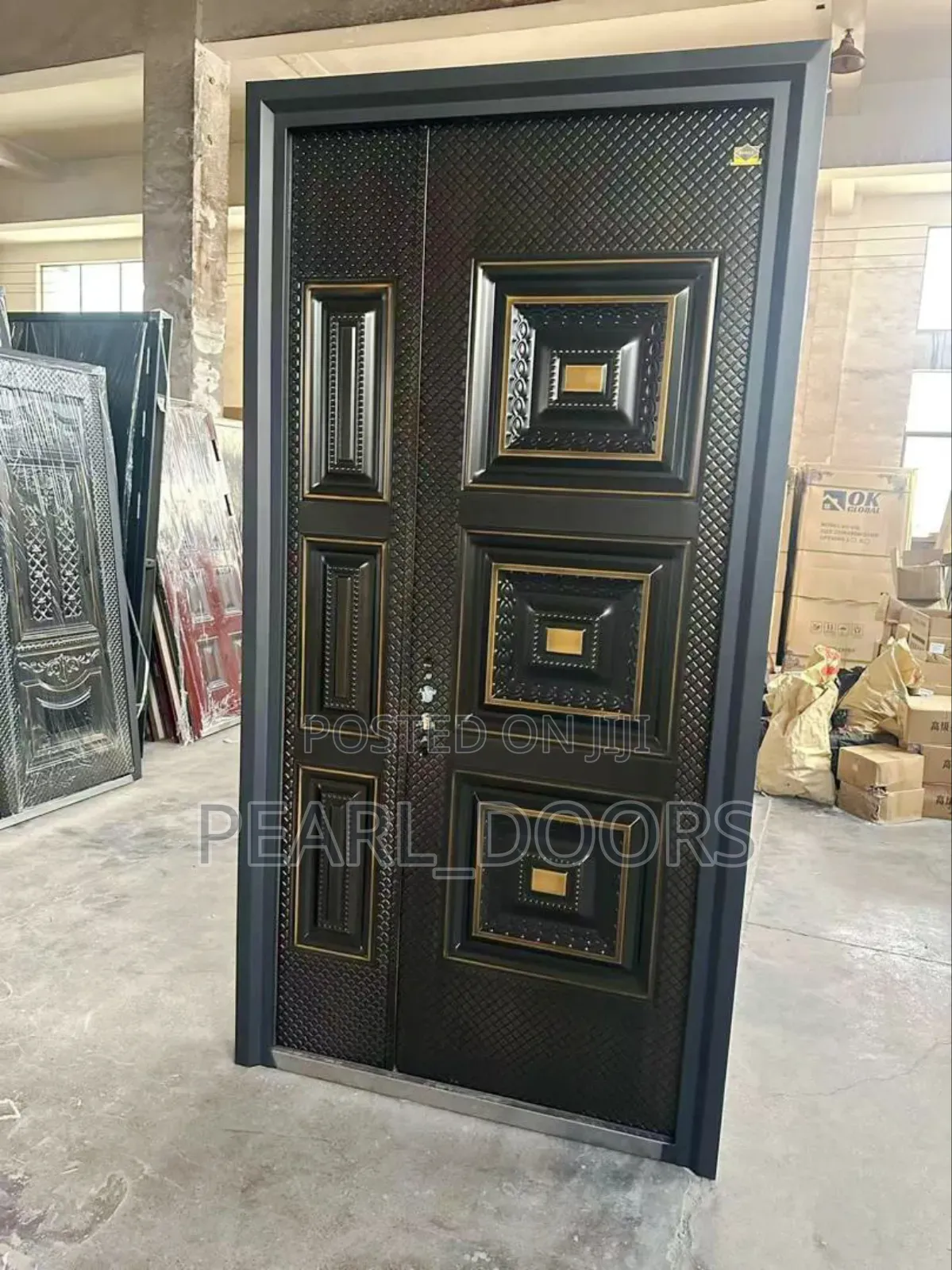 4ft by 7ft German Cast Security Entrance Door