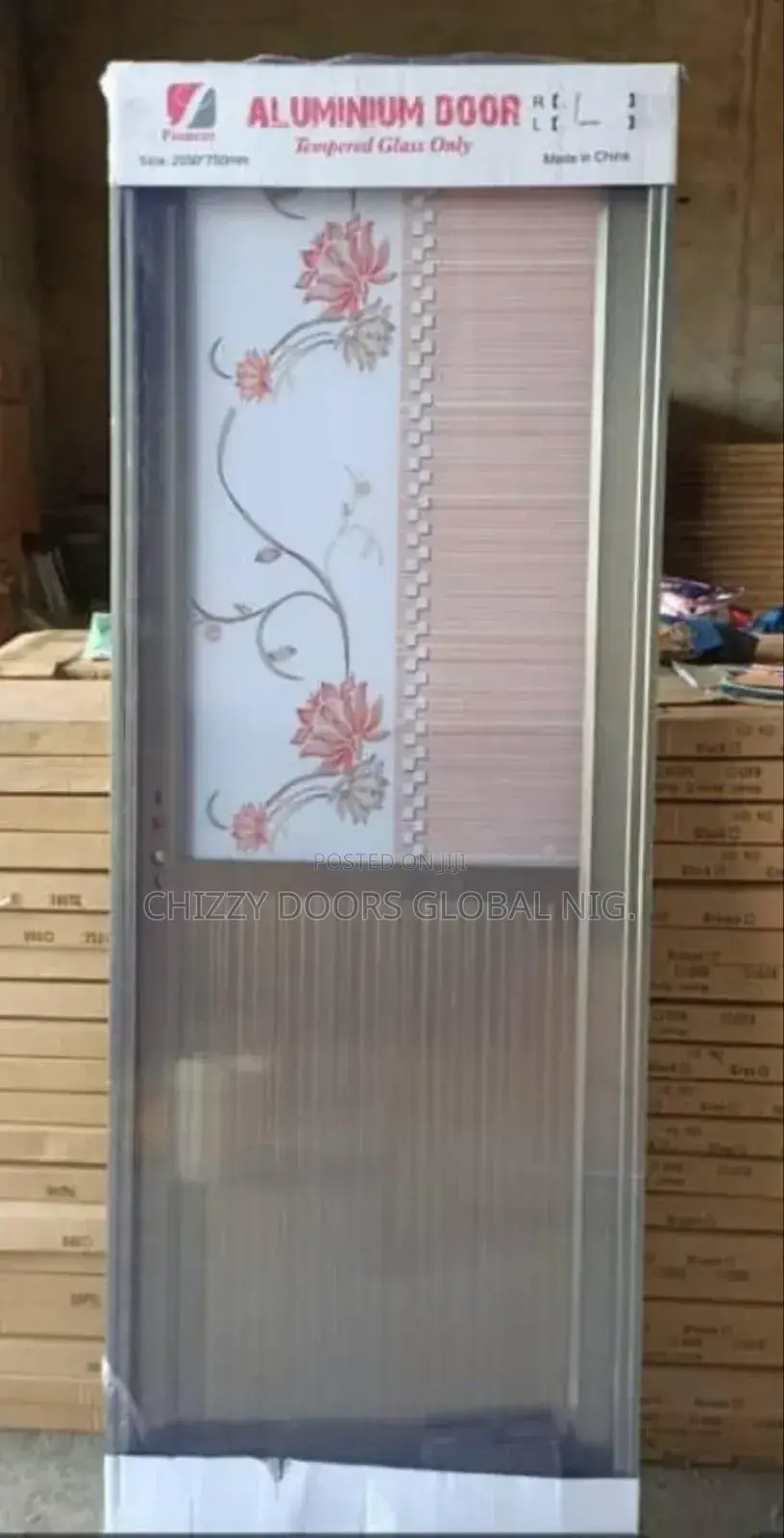 Toilet Half Glass Door 7 Ft by 750