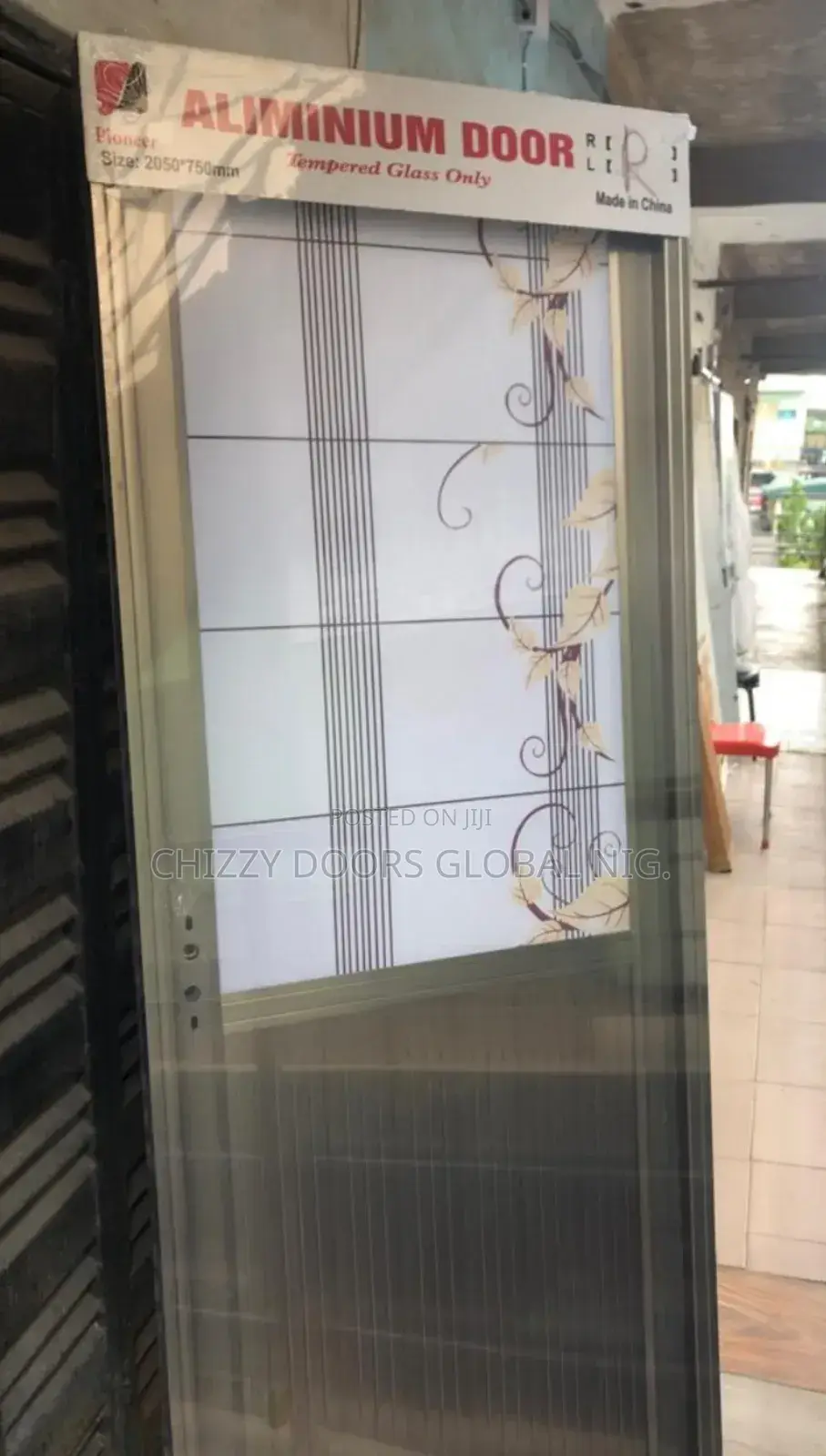 Toilet Half Glass Door 7 Ft by 750
