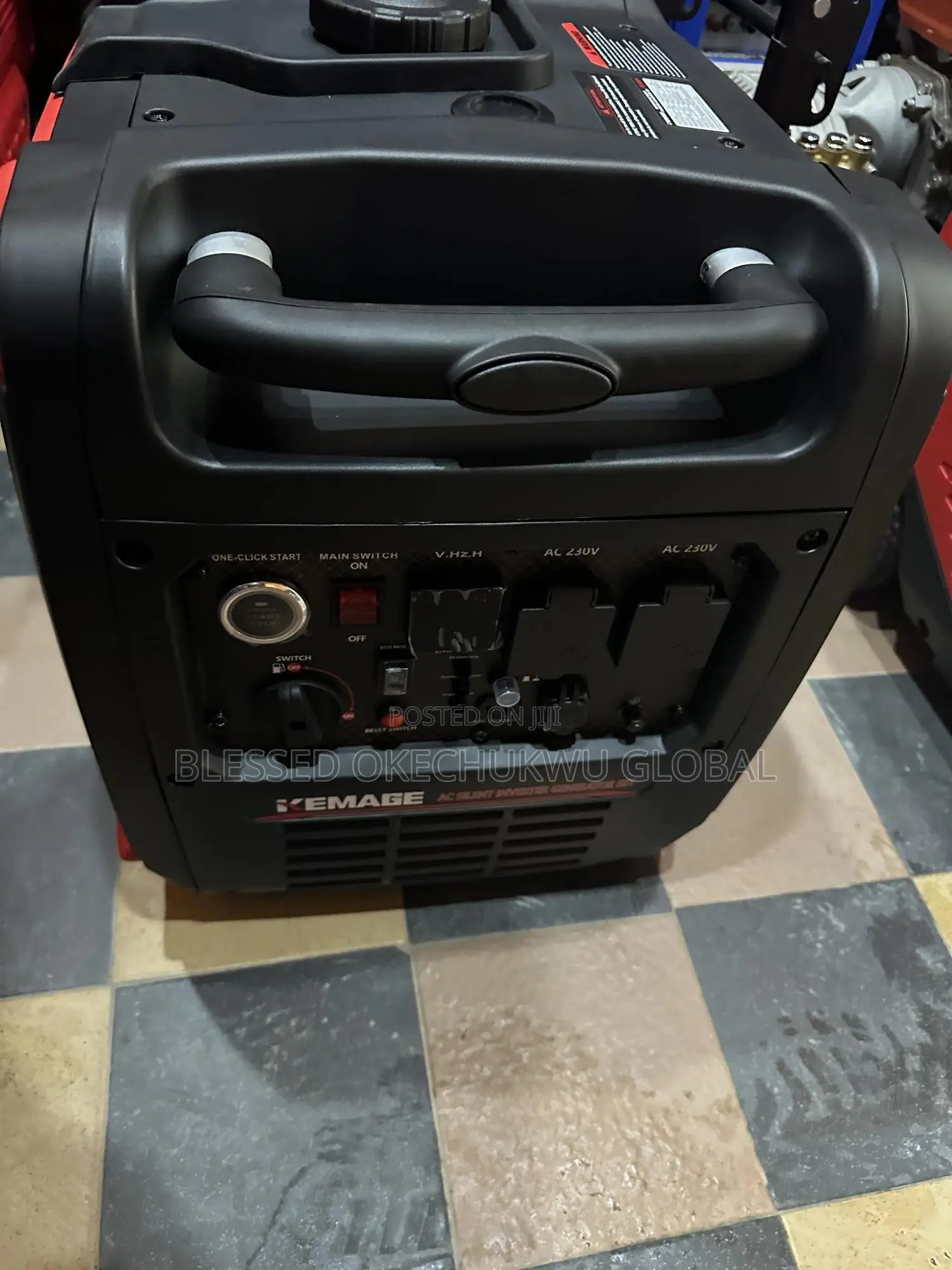 5.5kva Soundproof Inverter Kemage Generator Lowest Fuel Consumption