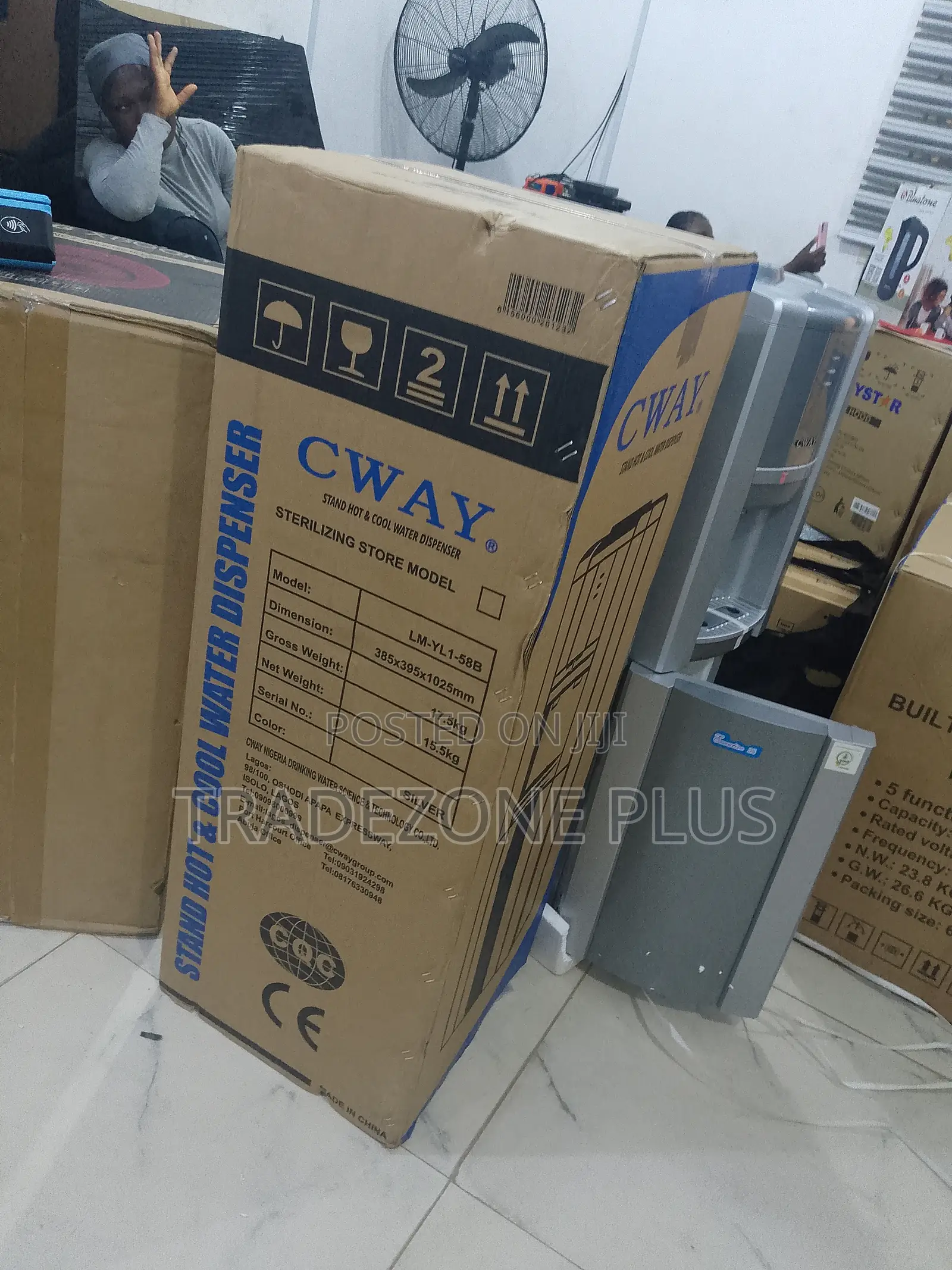 Cway Dual Hot Cold Dispenser
