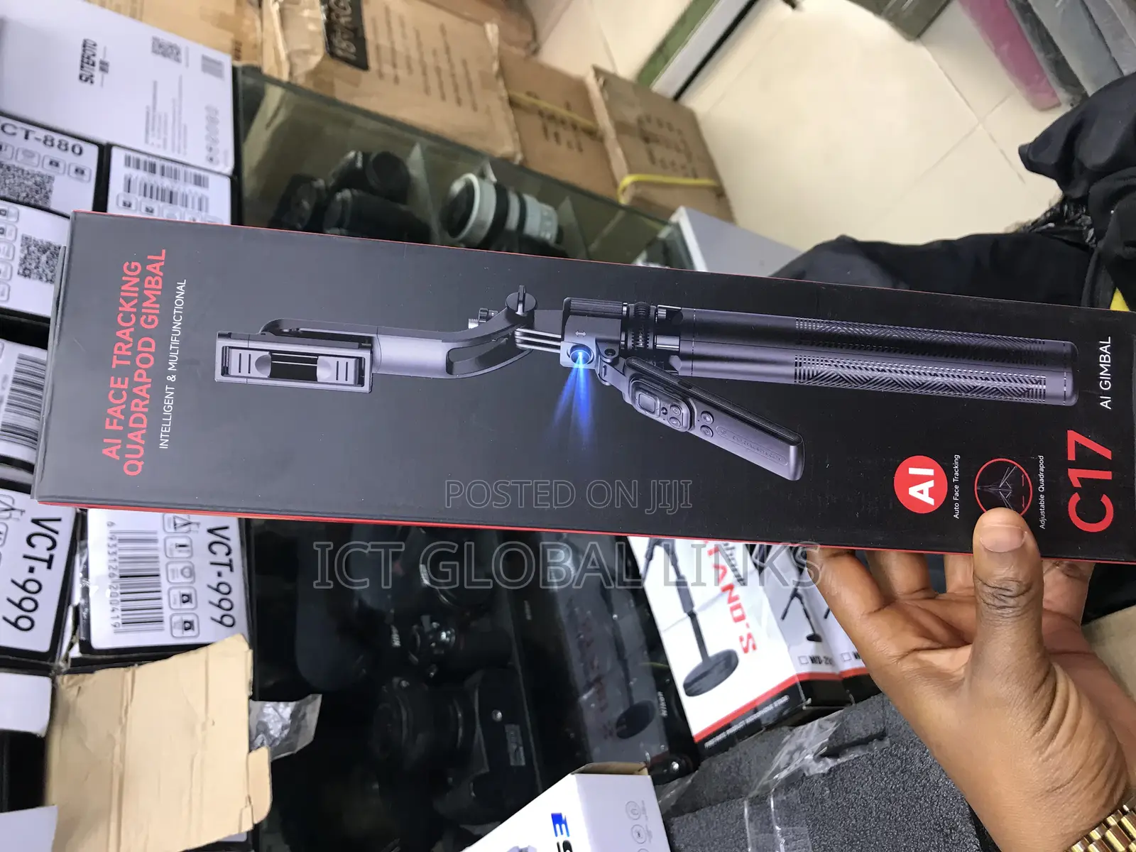 C17 Ai Selfie Stick Tripod Stand