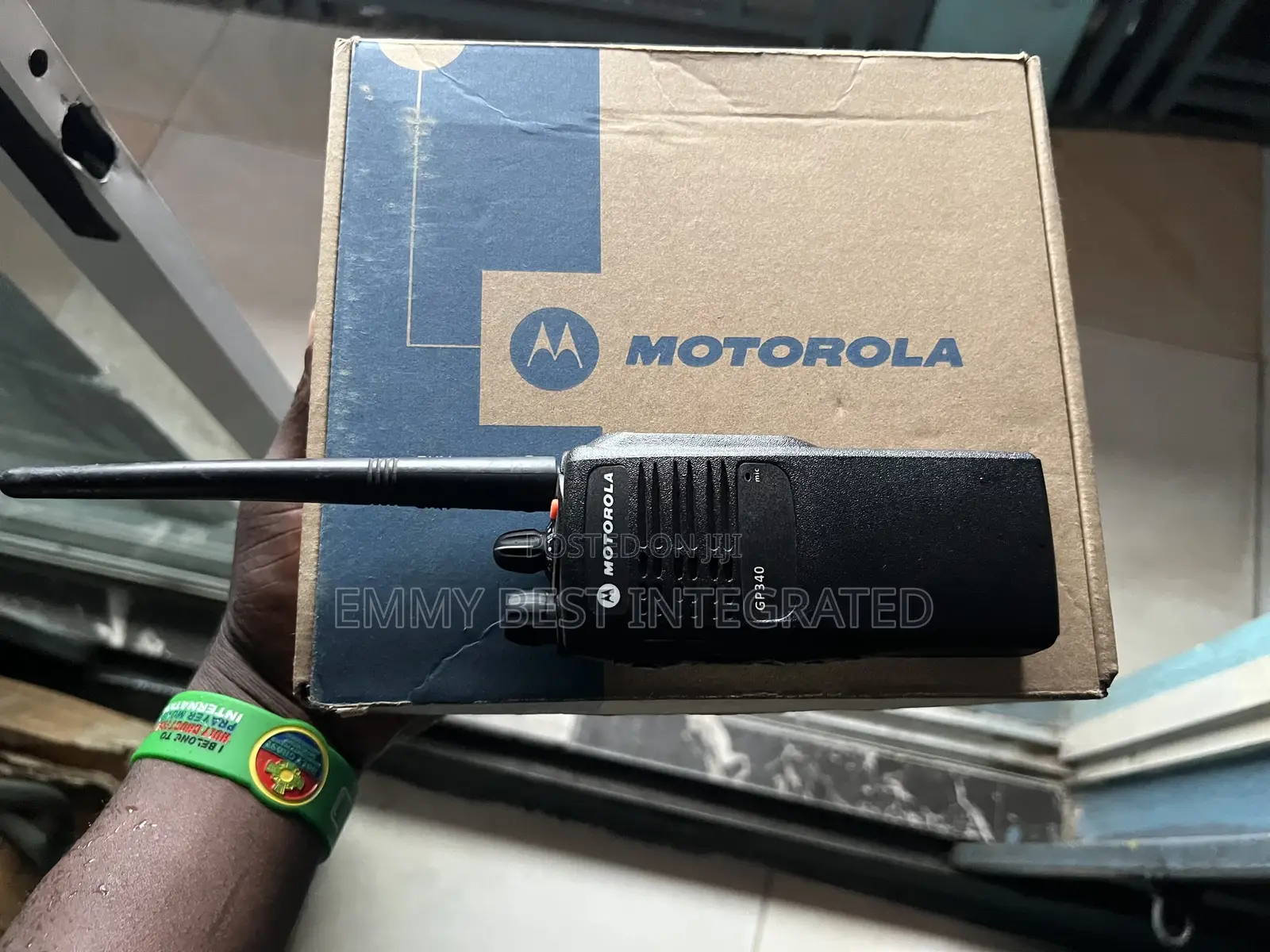 Motorola Gp340 Two-Way Portable Radio