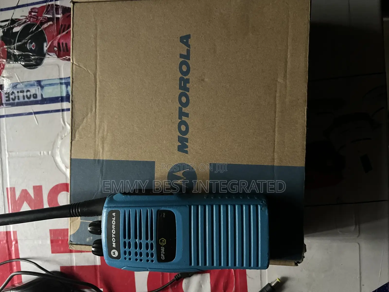 Motorola Gp340 Atex Portable Two-Way Radio