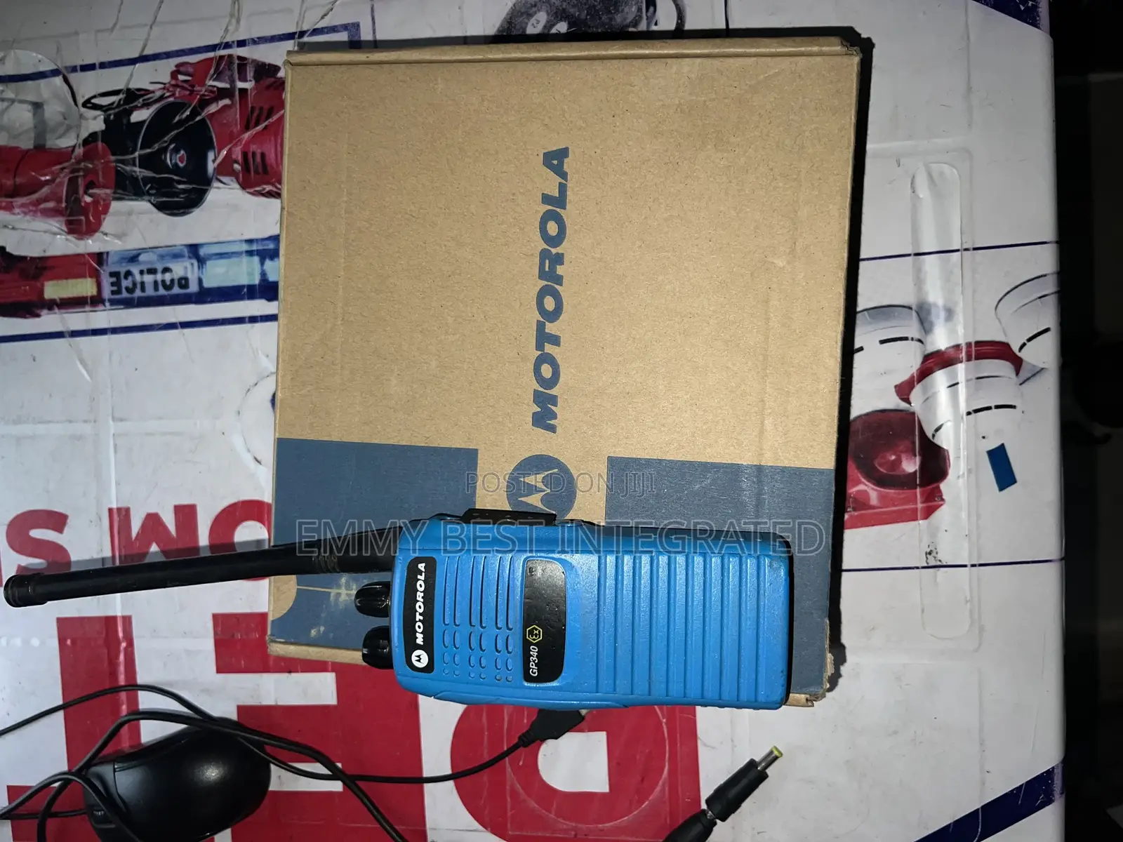Motorola Gp340 Atex Portable Two-Way Radio
