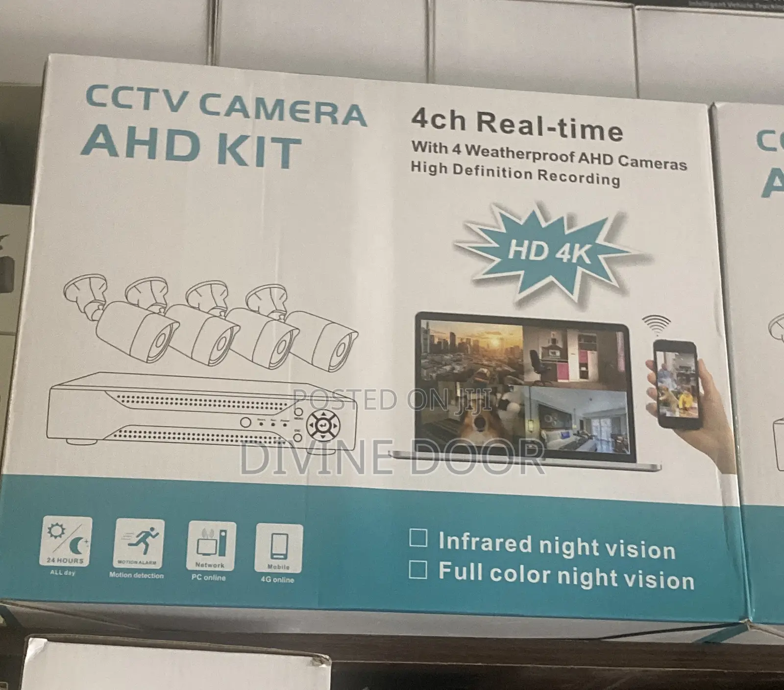 Four Channels Kit’S CCTV Camera